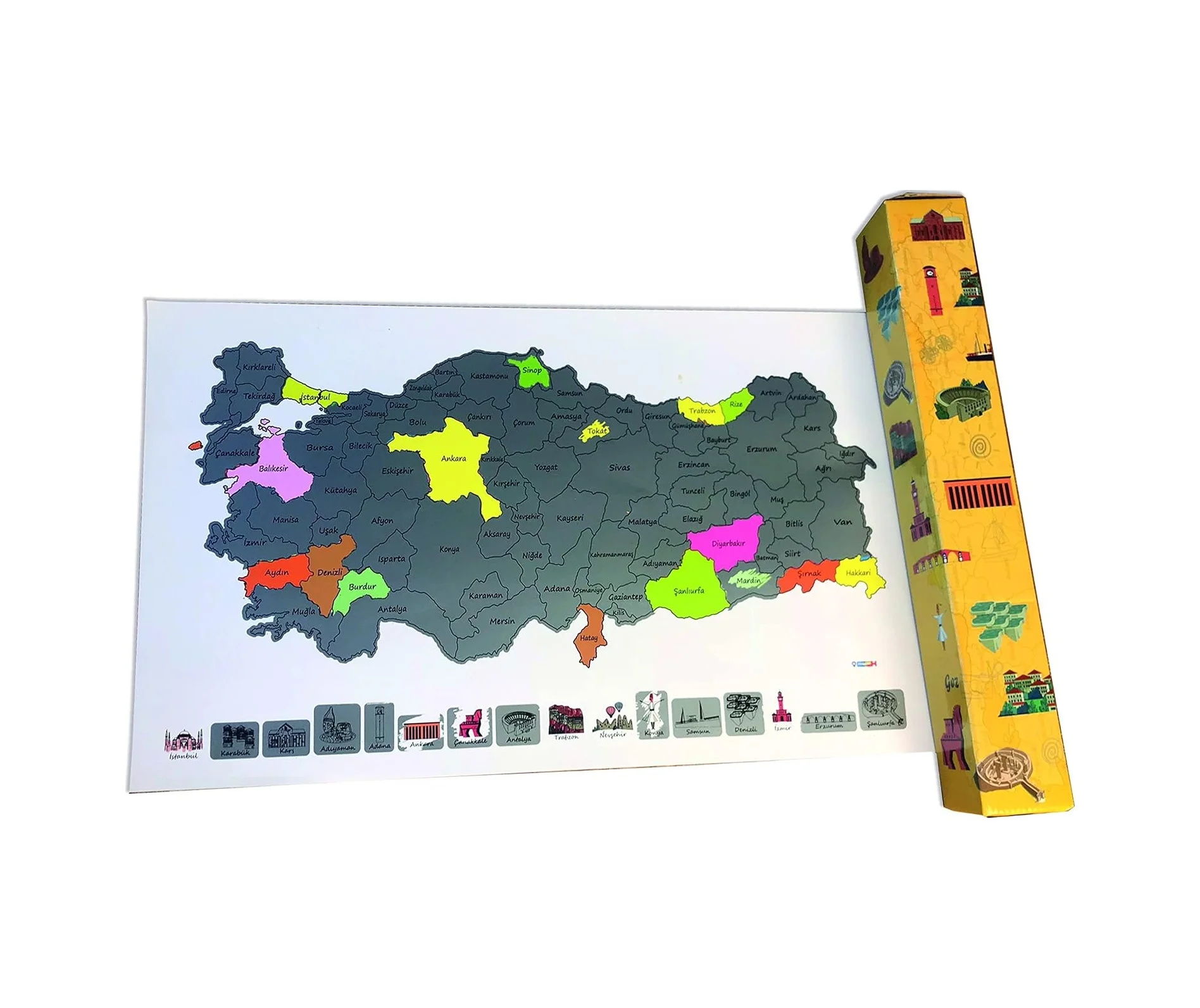 Lexroo Gezkazı Türkiye Haritası Diğer Lexroo Gezkazı Türkiye Haritası Diğer