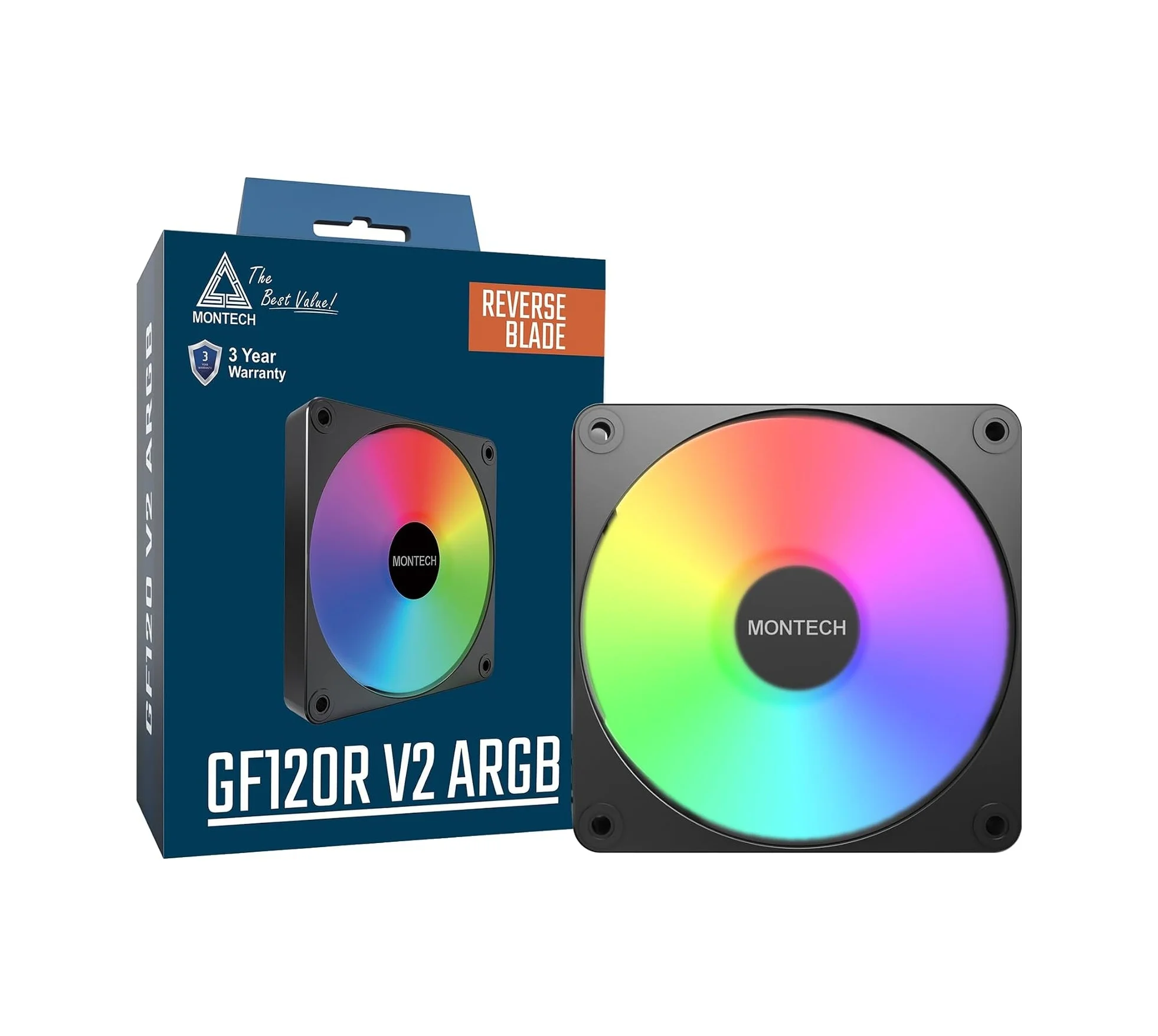 Lexroo Gf120r V2 Argb 120mm Kasa Fanı Lexroo Gf120r V2 Argb 120mm Kasa Fanı