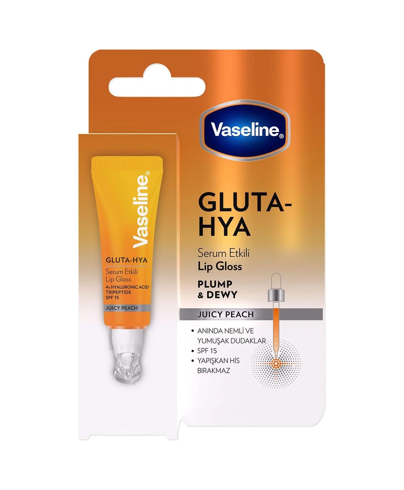 Lexroo Gluta Hya Serum Etkili Lip Gloss Juicy Peach Lexroo Gluta Hya Serum Etkili Lip Gloss Juicy Peach