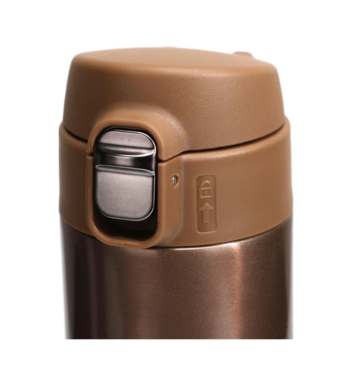 Lexroo Handy Termos Bronz 520 Ml Çok Renkli Lexroo Handy Termos Bronz 520 Ml Çok Renkli