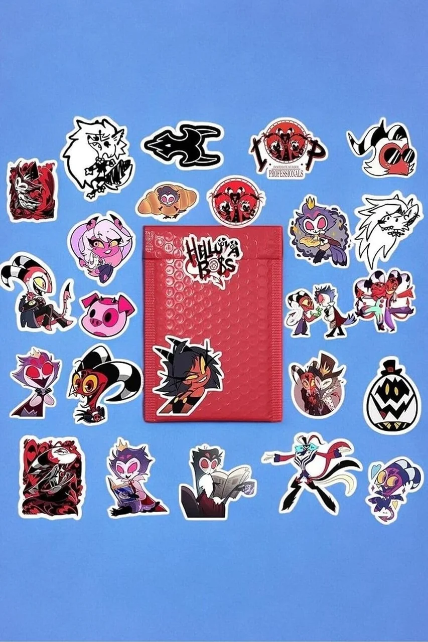 Lexroo Helluva Boss Sticker Paketi/bullet Journal Defter Çıkartma Ajanda Laptop Etiket Çok Renkli Lexroo Helluva Boss Sticker Paketi/bullet Journal Defter Çıkartma Ajanda Laptop Etiket Çok Renkli