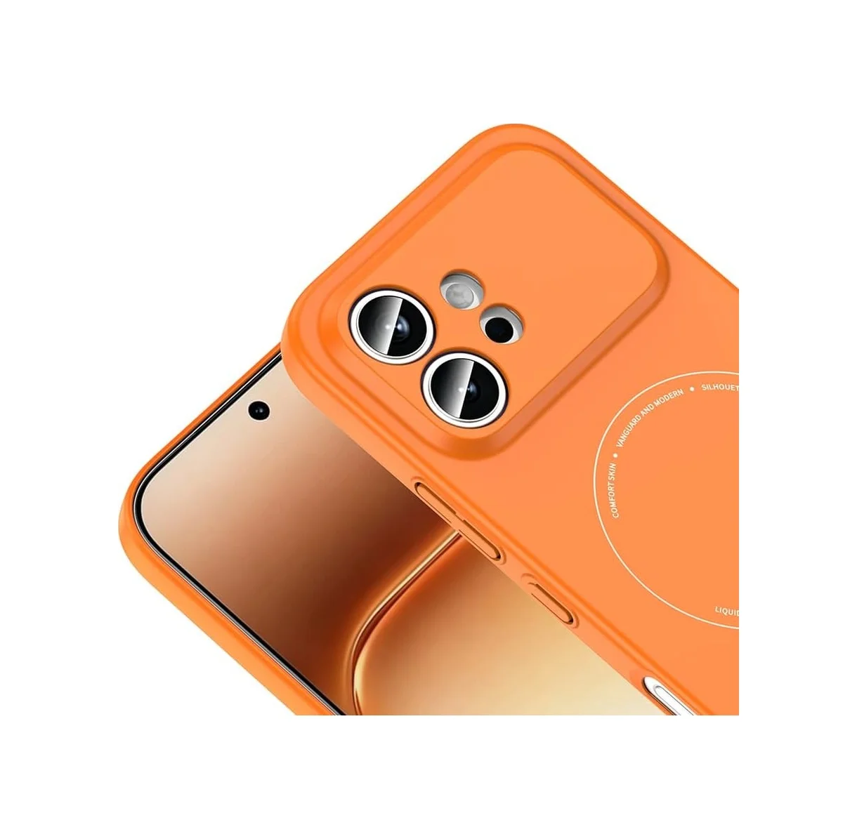 Lexroo Honor 600 5g İle Uyumlu M-safe Şarj Özellikli Kamera Korumalı Elio Sert Pc Kapak Ultra İnce Çok Renkli Lexroo Honor 600 5g İle Uyumlu M-safe Şarj Özellikli Kamera Korumalı Elio Sert Pc Kapak Ultra İnce Çok Renkli