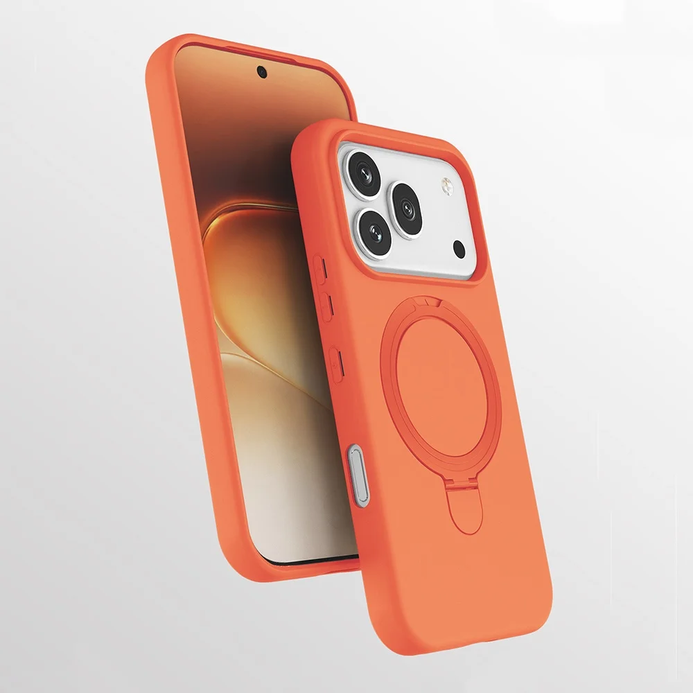 Lexroo Honor 600 Pro 5g Kılıf M-safe Şarj Özellikli Standlı Samara Kılıf - Turuncu Lexroo Honor 600 Pro 5g Kılıf M-safe Şarj Özellikli Standlı Samara Kılıf - Turuncu