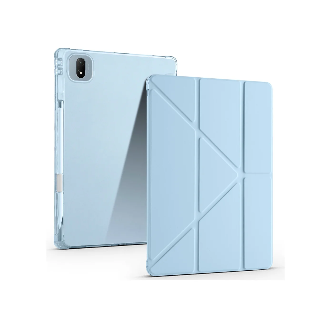 Lexroo Honor Pad Gt Pro Kılıf Tri Folding Kalem Bölmeli Standlı Kılıf - Mavi Lexroo Honor Pad Gt Pro Kılıf Tri Folding Kalem Bölmeli Standlı Kılıf - Mavi