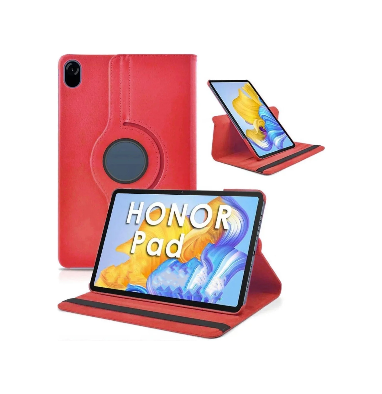 Lexroo Huawei Honor Pad X8 Pro 11.5' Dönebilen Standlı Kılıf - Kırmızı Lexroo Huawei Honor Pad X8 Pro 11.5' Dönebilen Standlı Kılıf - Kırmızı