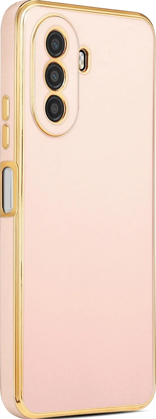 Lexroo Huawei Nova Y70 Kılıf Bark Kılıf - Rose Gold Lexroo Huawei Nova Y70 Kılıf Bark Kılıf - Rose Gold