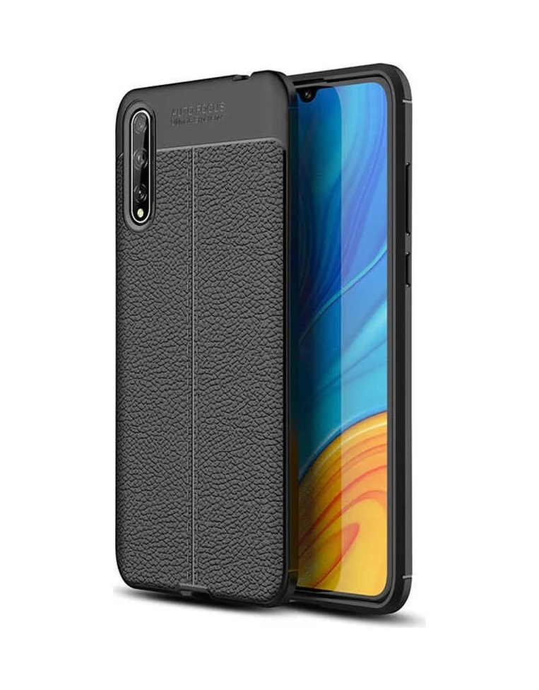 Lexroo Huawei P Smart S Y8p Kılıf Niss Silikon Kılıf - Siyah Lexroo Huawei P Smart S Y8p Kılıf Niss Silikon Kılıf - Siyah