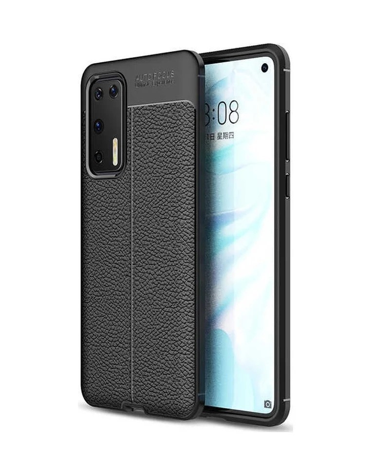 Lexroo Huawei P40 Kılıf Niss Silikon Kılıf - Siyah Lexroo Huawei P40 Kılıf Niss Silikon Kılıf - Siyah