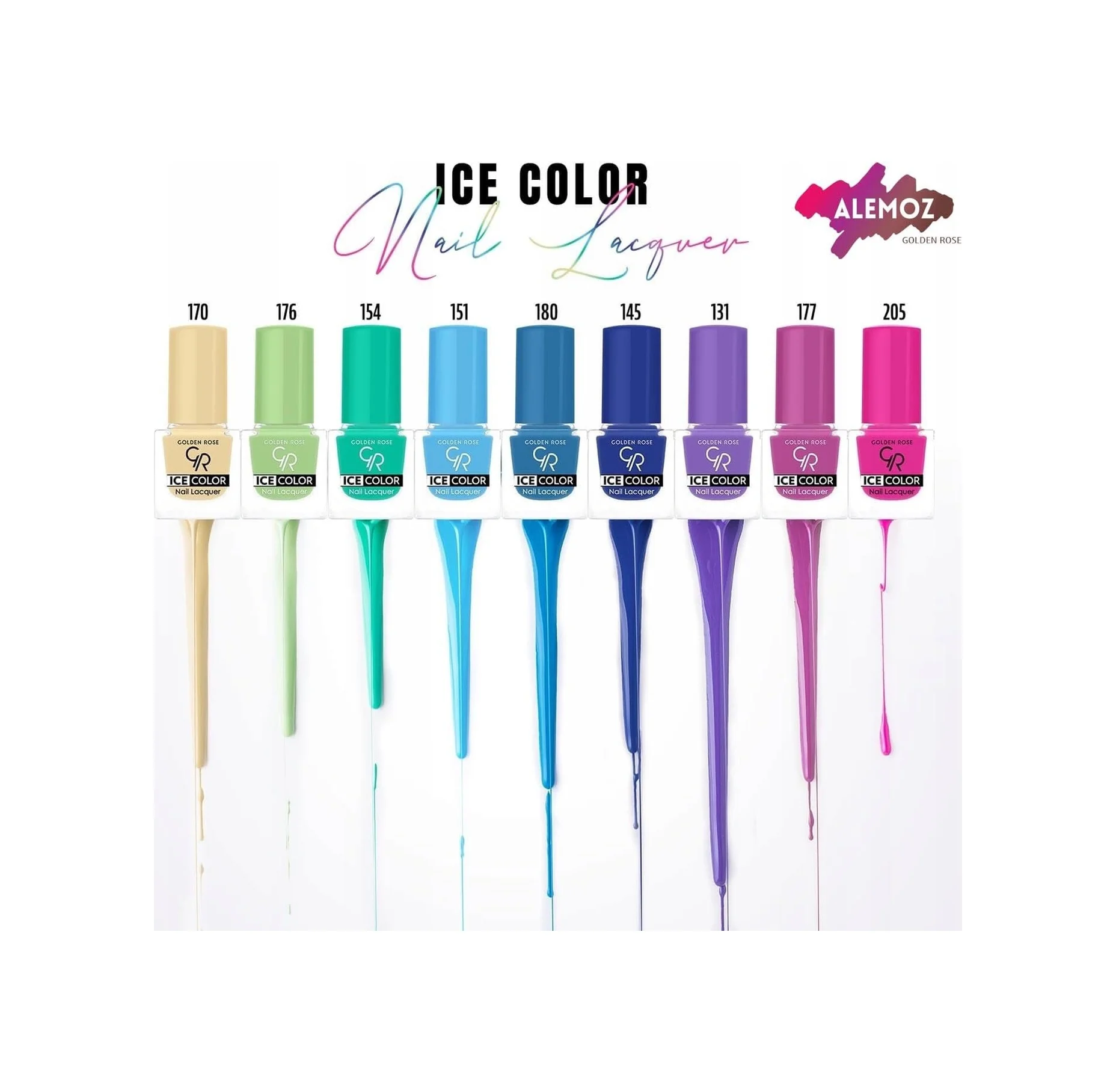Lexroo Ice Color Nail Lacquer No: 196 - Parlak Bitişli Mini Oje 6 Ml Lexroo Ice Color Nail Lacquer No: 196 - Parlak Bitişli Mini Oje 6 Ml
