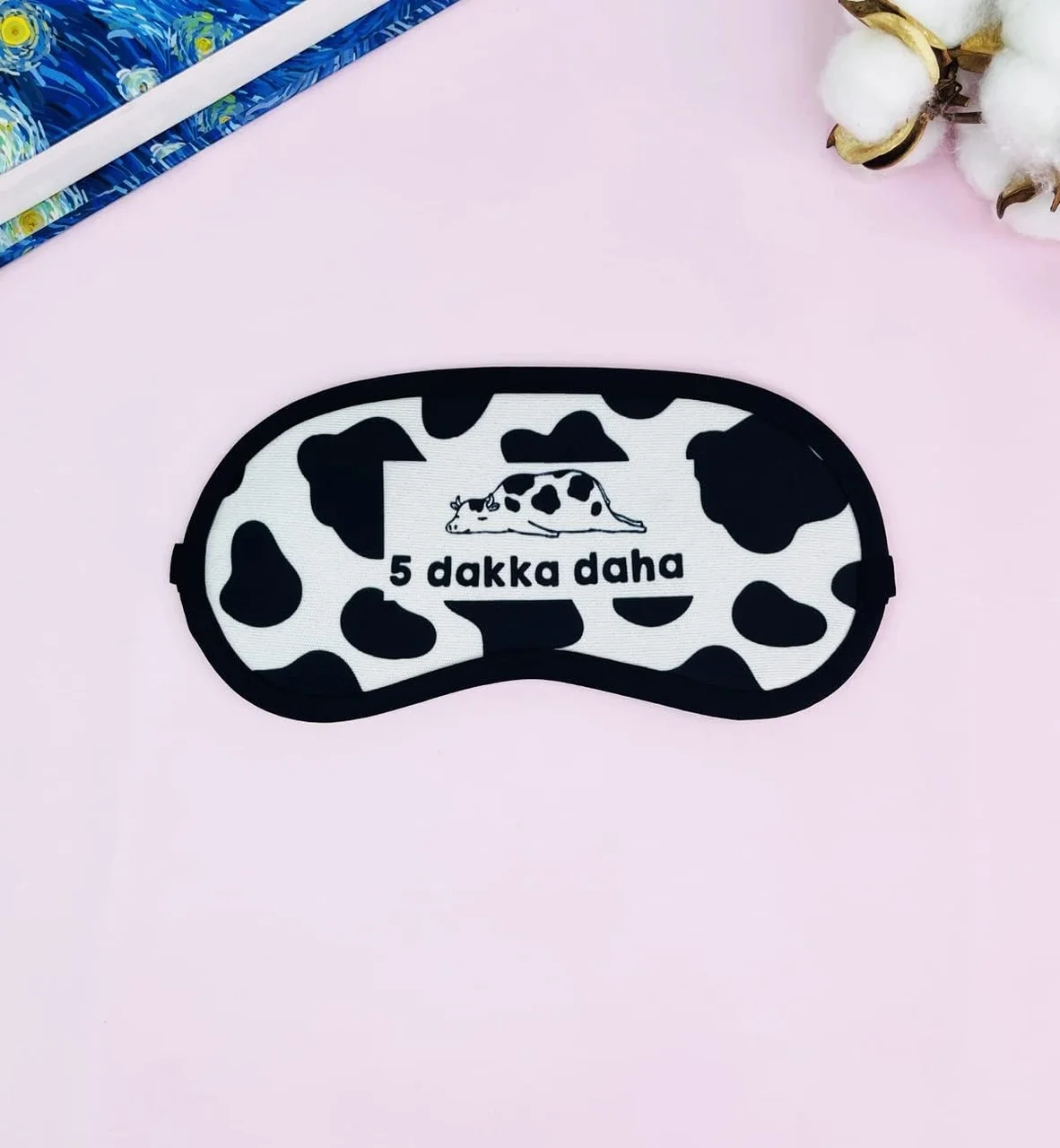 Lexroo İnek 5 Dakka Daha Tasarımlı Uyku Bandı Diğer Lexroo İnek 5 Dakka Daha Tasarımlı Uyku Bandı Diğer
