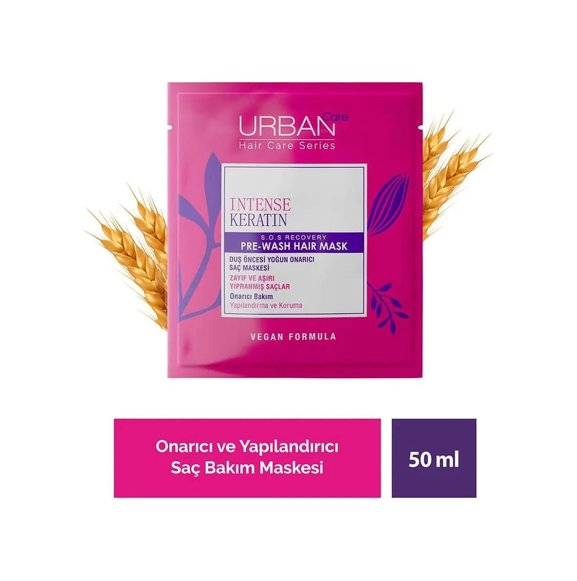 Lexroo Intense Keratin Aşırı Yıpranmış Saçlara Özel Duş Öncesi Saç Bakım Maskesi 50 Ml- Vegan Lexroo Intense Keratin Aşırı Yıpranmış Saçlara Özel Duş Öncesi Saç Bakım Maskesi 50 Ml- Vegan