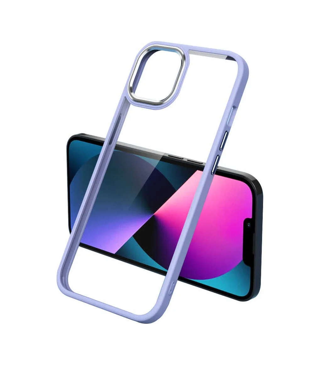 Lexroo İphone 13 Kılıf Krom Kılıf - Lila Lexroo İphone 13 Kılıf Krom Kılıf - Lila