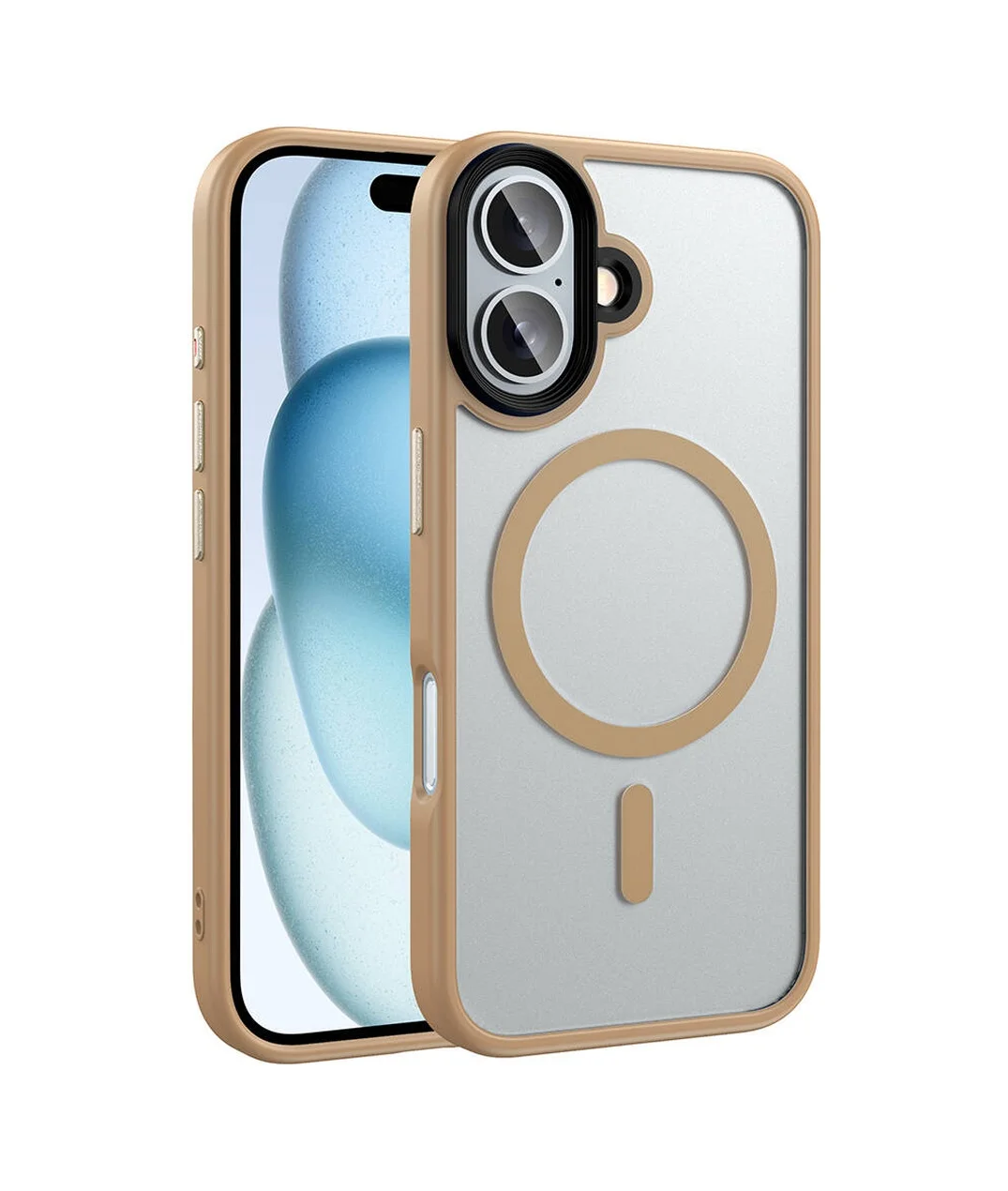 Lexroo İphone 16 Kılıf Mat Arka Yüzey Wireless Şarj Özellikli Fle Lexroo İphone 16 Kılıf Mat Arka Yüzey Wireless Şarj Özellikli Fle