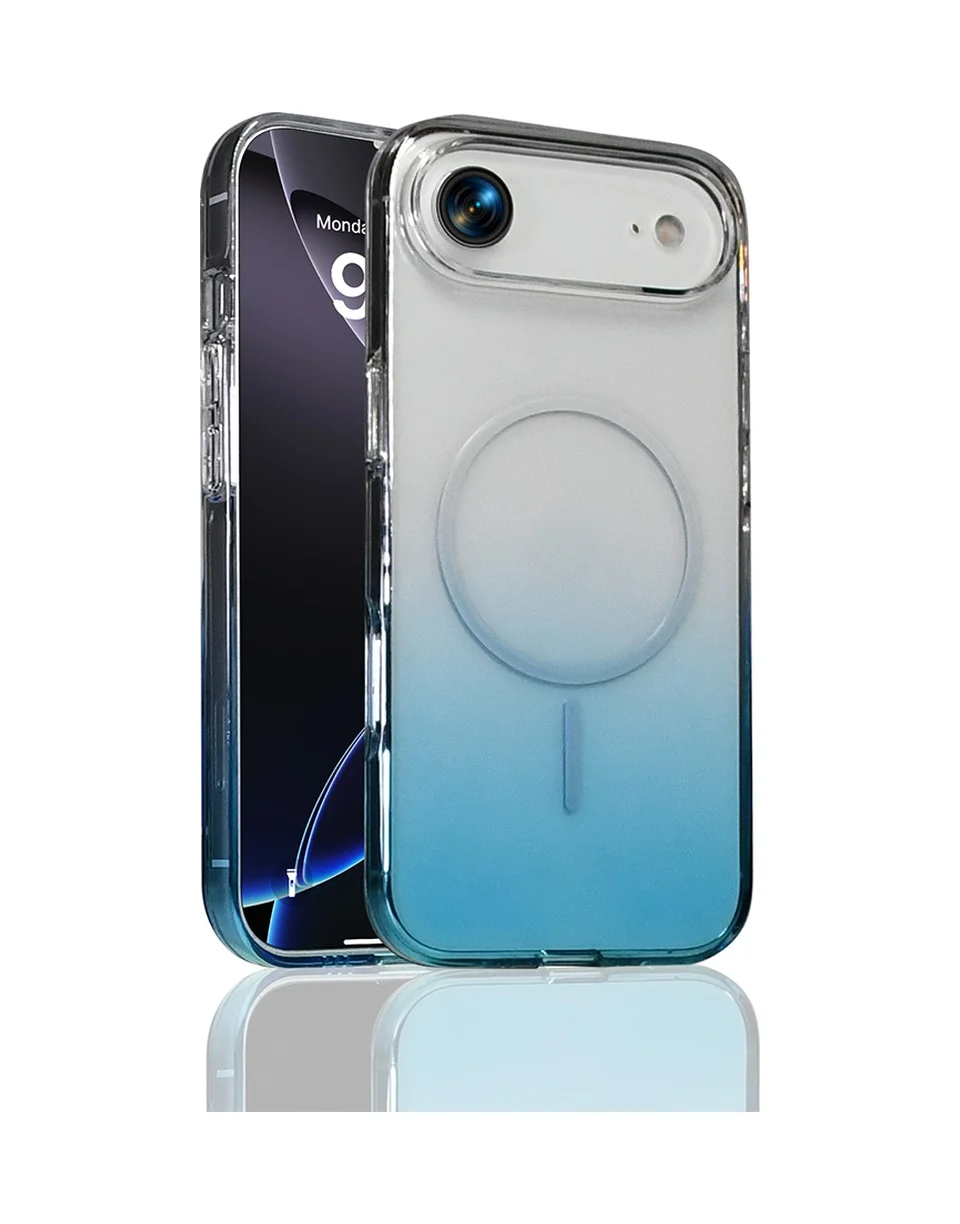 Lexroo İphone 17 Air Kılıf M-safe Şarj Özellikli Septik Silikon Kılıf - Turkuaz Lexroo İphone 17 Air Kılıf M-safe Şarj Özellikli Septik Silikon Kılıf - Turkuaz