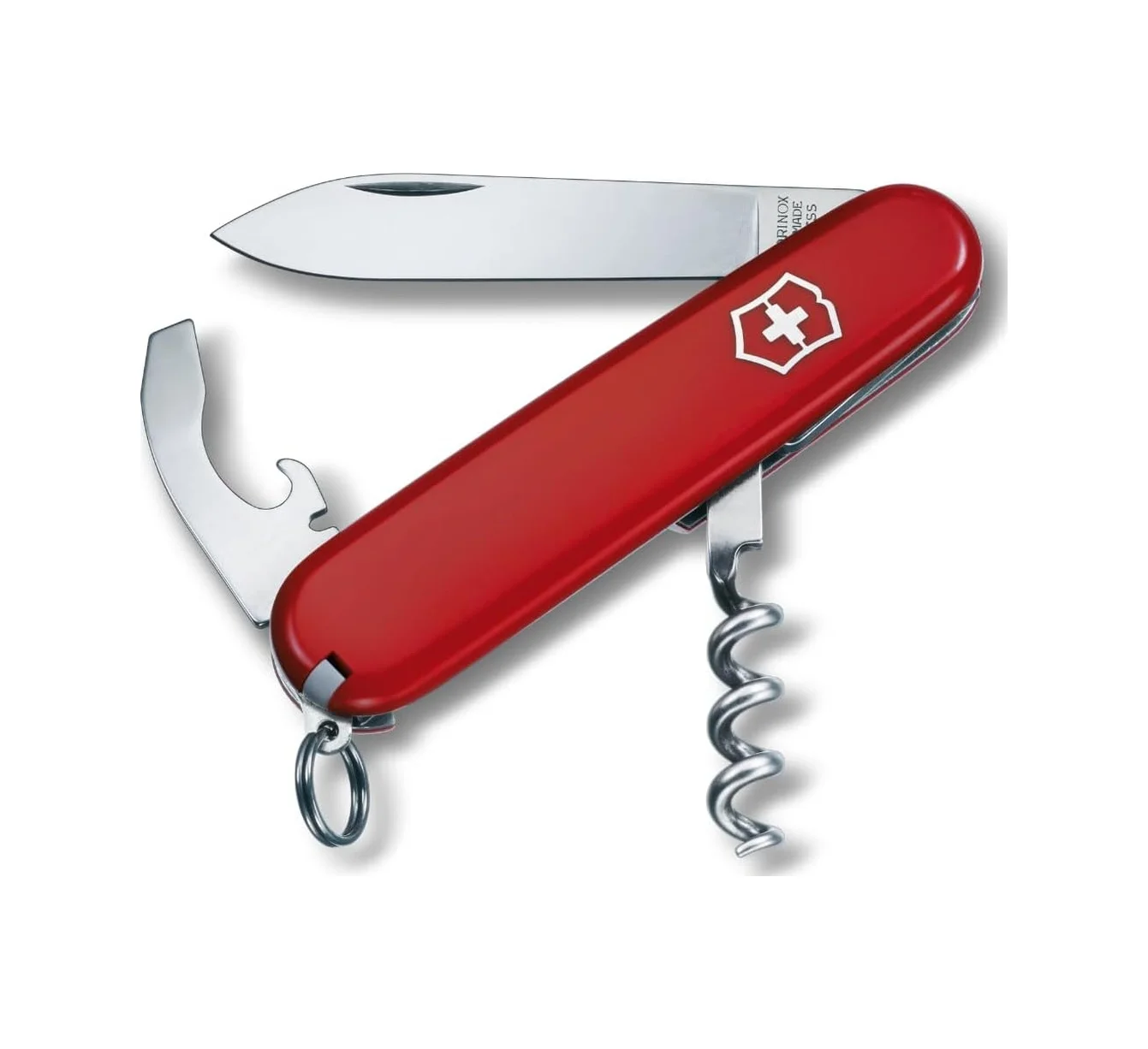Lexroo İsviçre Çakısı, Waiter, Swiss Army Knife, Çok Amaçlı Alet, 9 Fonksiyonlu, Bıçak, Büyük Çok Renkli Lexroo İsviçre Çakısı, Waiter, Swiss Army Knife, Çok Amaçlı Alet, 9 Fonksiyonlu, Bıçak, Büyük Çok Renkli