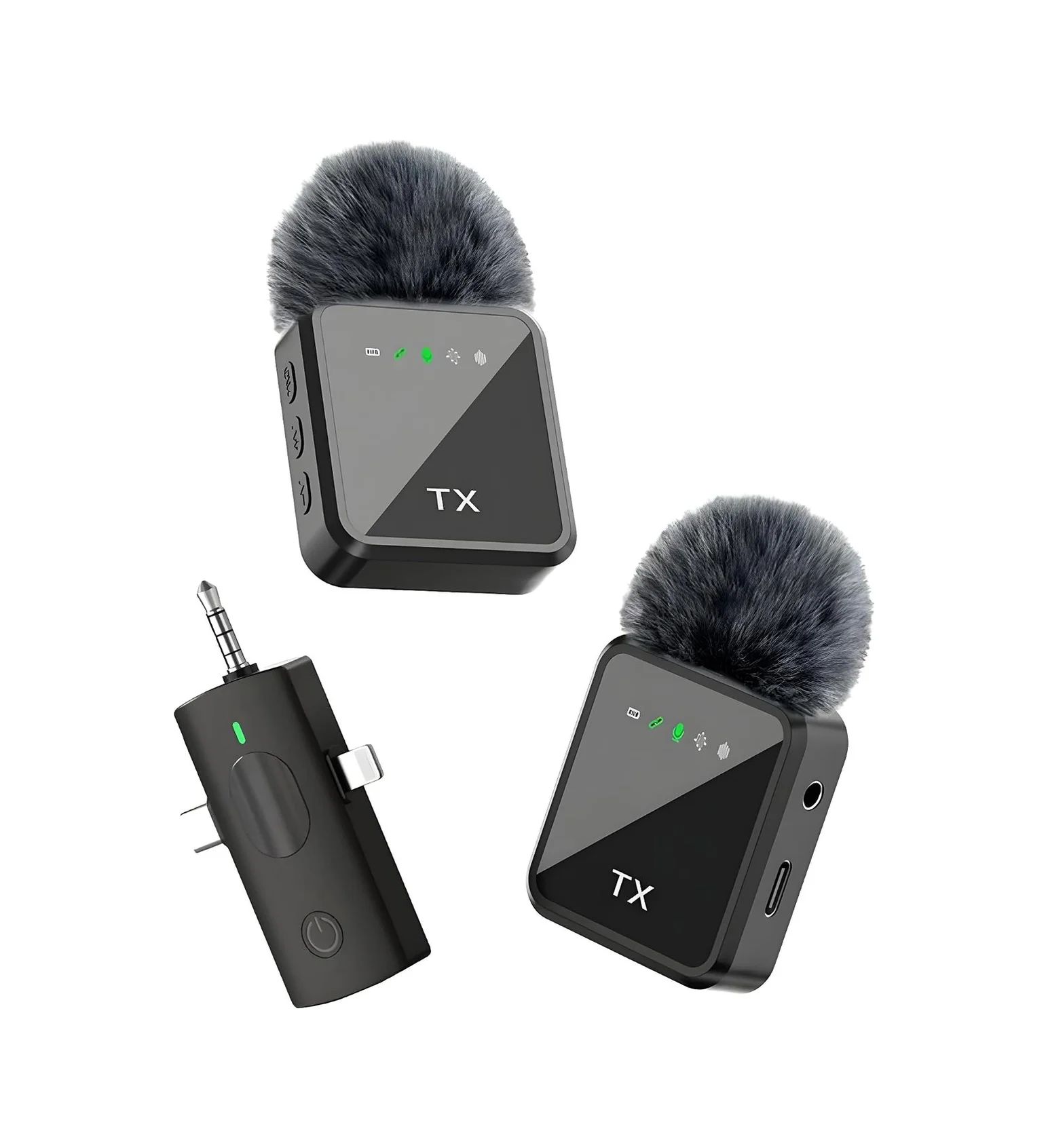 Lexroo K9-y2 Kablosuz Taşınabilir 3 In1 Yaka Mikrofonu Tüylü Mini Mic Tak Ve Çalıştır Canlı Yayın Lexroo K9-y2 Kablosuz Taşınabilir 3 In1 Yaka Mikrofonu Tüylü Mini Mic Tak Ve Çalıştır Canlı Yayın