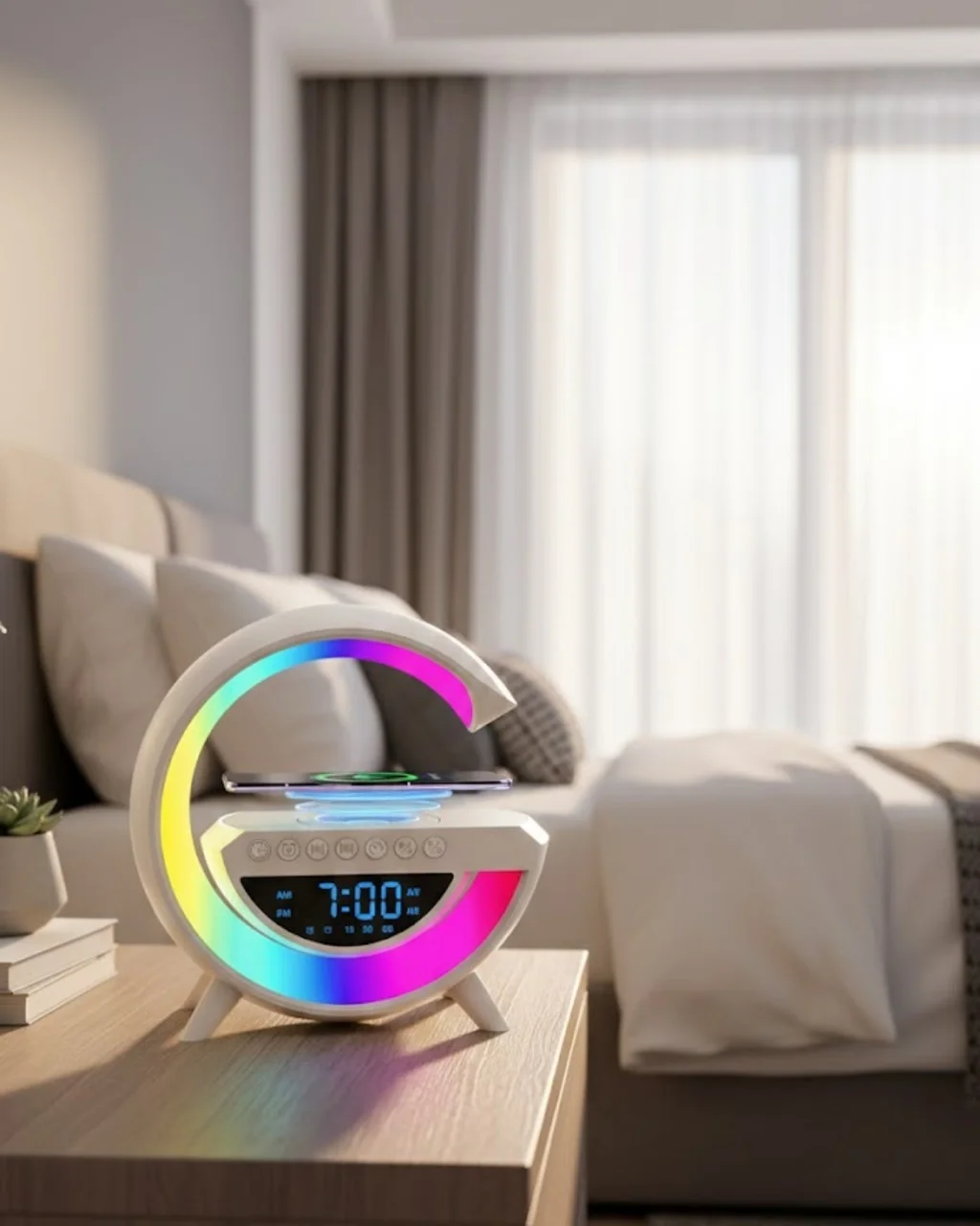 Lexroo Kablosuz Bluetooth Hoparlör Rgb Aydınlatmalı Çoklu Medya Destekli Lexroo Kablosuz Bluetooth Hoparlör Rgb Aydınlatmalı Çoklu Medya Destekli