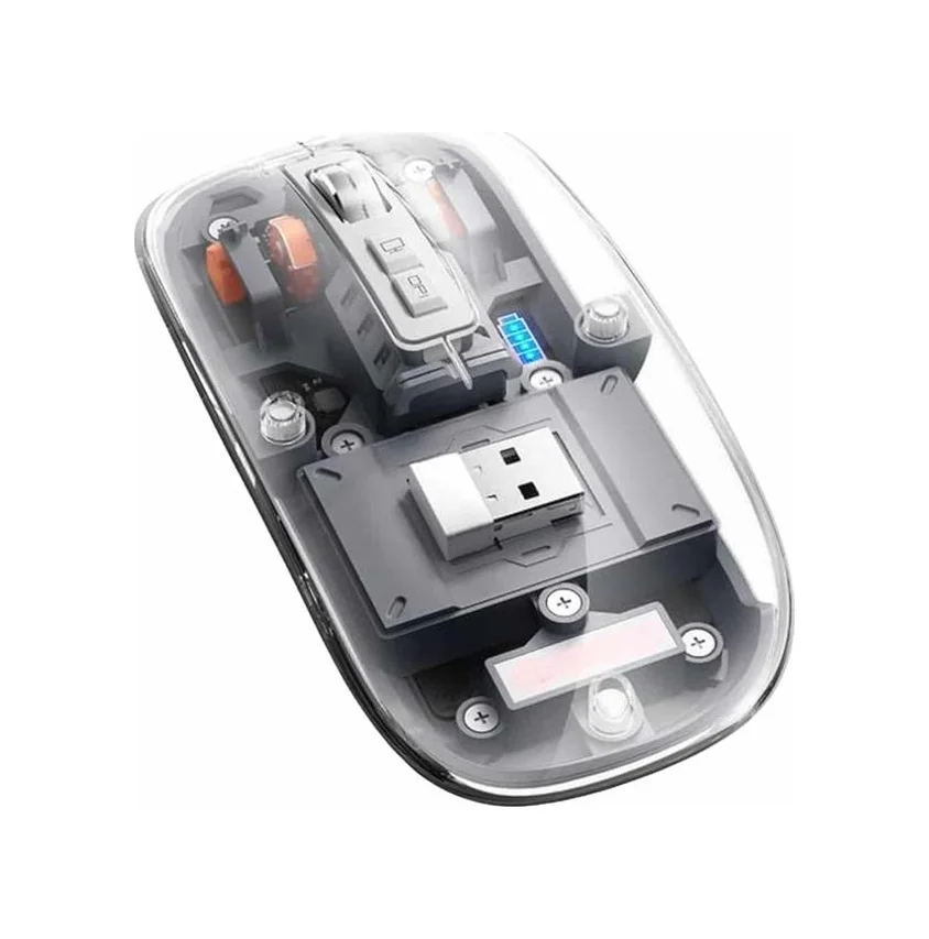 Lexroo Kablosuz Mouse Fare Şarjlı Bluetooth Wireless Çift Modlu Sessiz Lexroo Kablosuz Mouse Fare Şarjlı Bluetooth Wireless Çift Modlu Sessiz