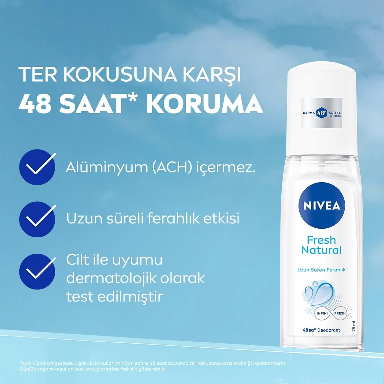 Lexroo Kadın Pump Sprey Deodorant Fresh Natural 48 Saat Koruma 75 Ml Lexroo Kadın Pump Sprey Deodorant Fresh Natural 48 Saat Koruma 75 Ml