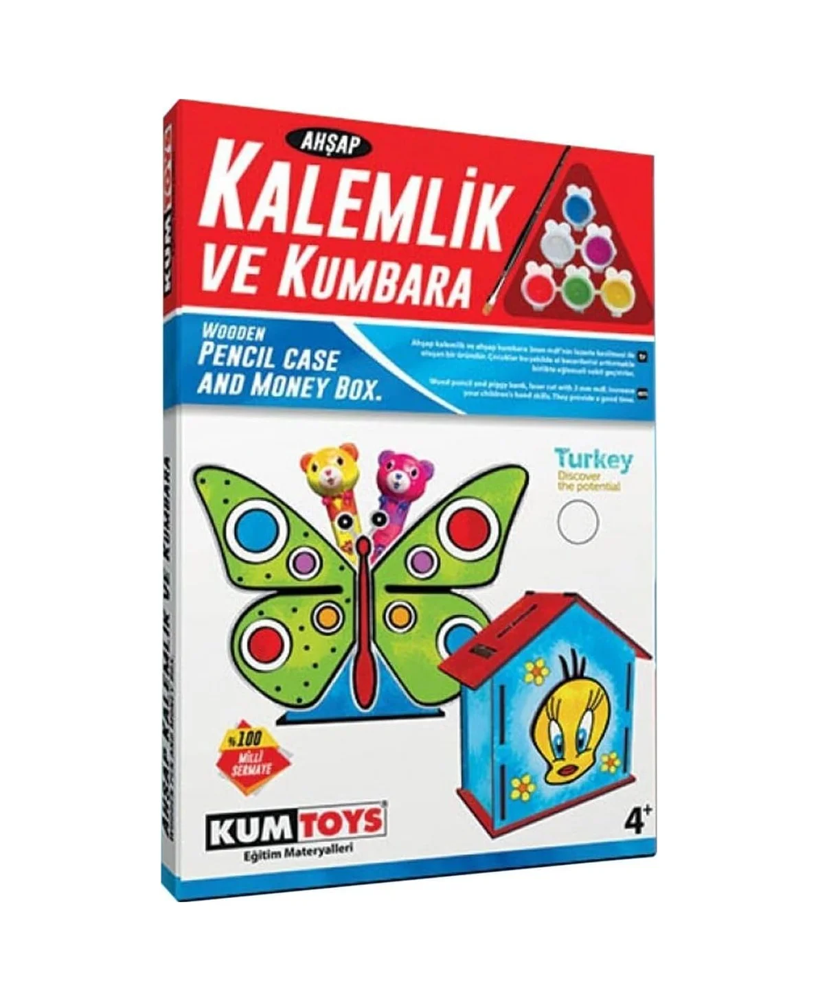 Lexroo Kalemlik Ve Kumbara Set Çok Renkli Lexroo Kalemlik Ve Kumbara Set Çok Renkli
