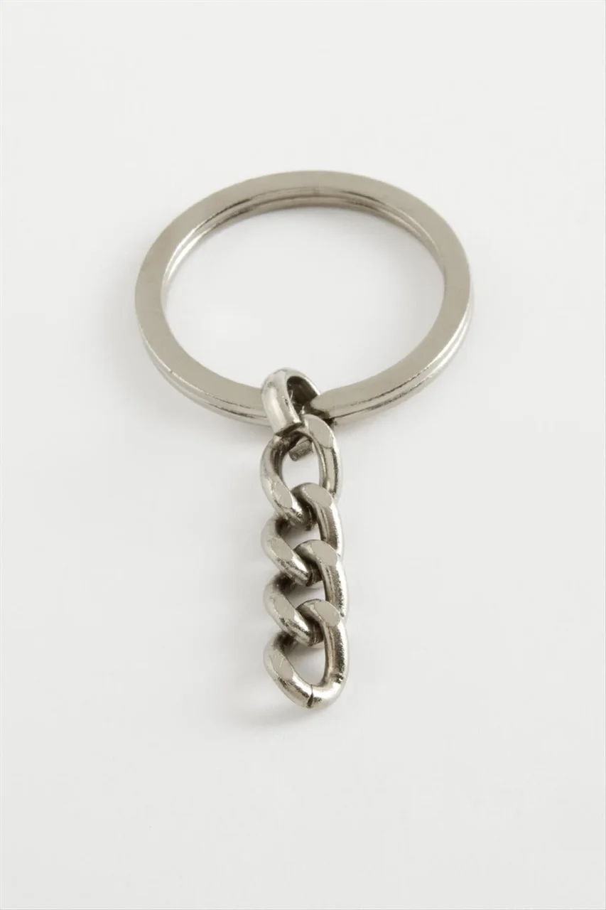 Lexroo Kalın Metal Anahtarlık Aparatı 3 Cm - Gümüş Rengi Lexroo Kalın Metal Anahtarlık Aparatı 3 Cm - Gümüş Rengi