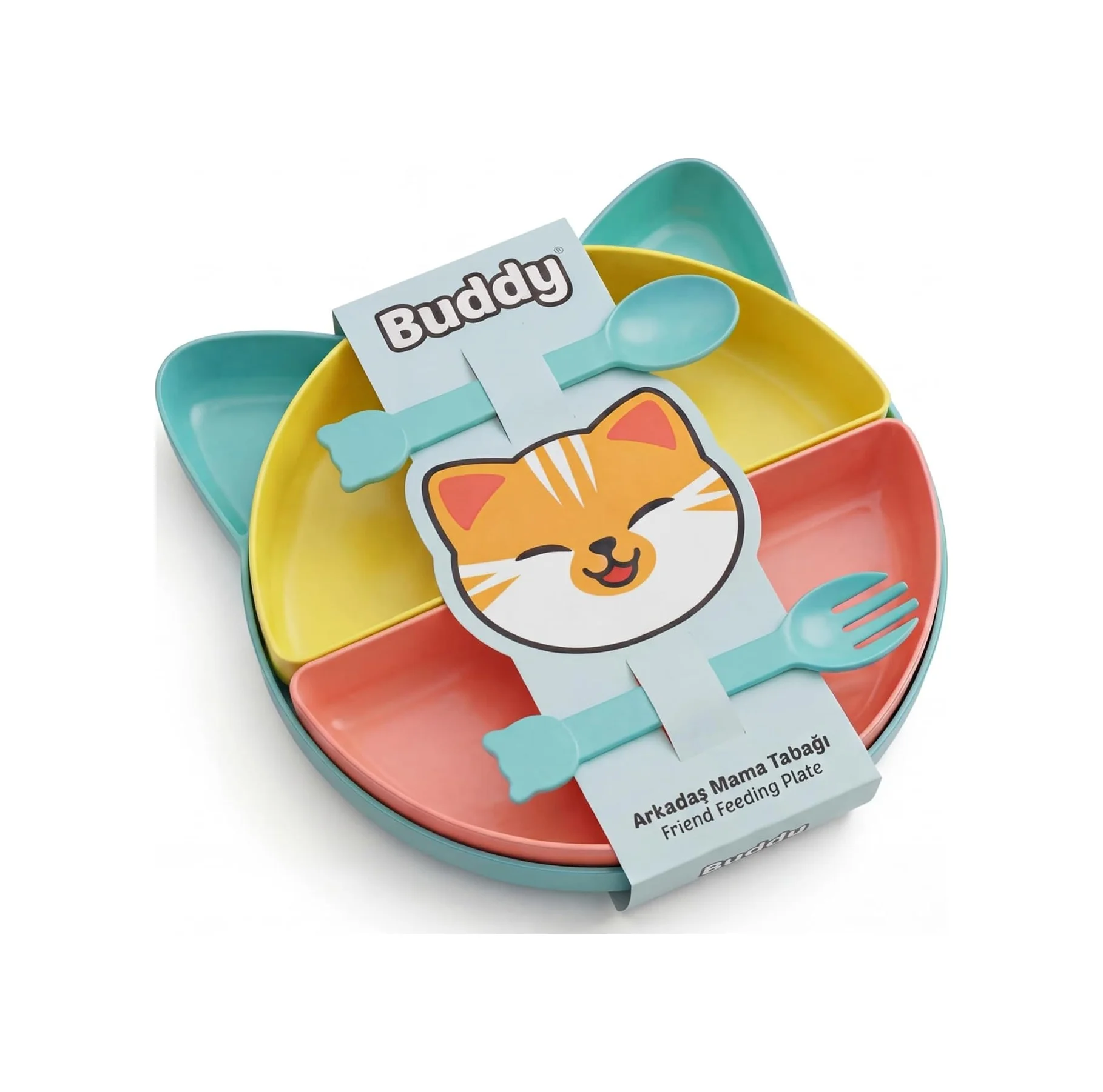Lexroo Kitty 7 Parça Mama Tabağı Seti, Bölmeli, Bpa İçermez, Bulaşık Makinesinde Yıkanabilir Çok Renkli Lexroo Kitty 7 Parça Mama Tabağı Seti, Bölmeli, Bpa İçermez, Bulaşık Makinesinde Yıkanabilir Çok Renkli