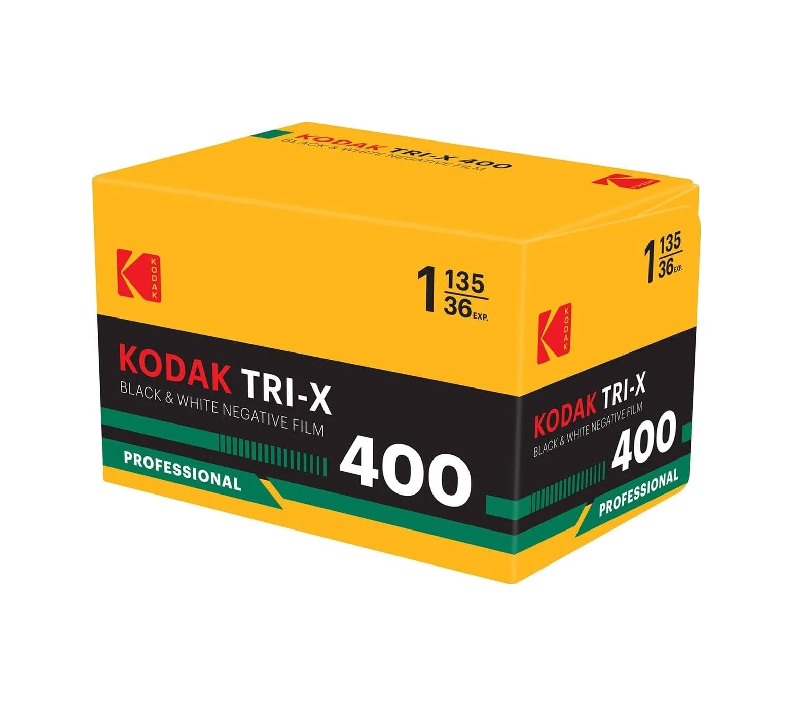 Lexroo Kodak Profesyonel Tri-x 400 Siyah Beyaz 135 Negatif Rulo Film, 36 Pozlama, Retro Ambalaj Standart Lexroo Kodak Profesyonel Tri-x 400 Siyah Beyaz 135 Negatif Rulo Film, 36 Pozlama, Retro Ambalaj Standart