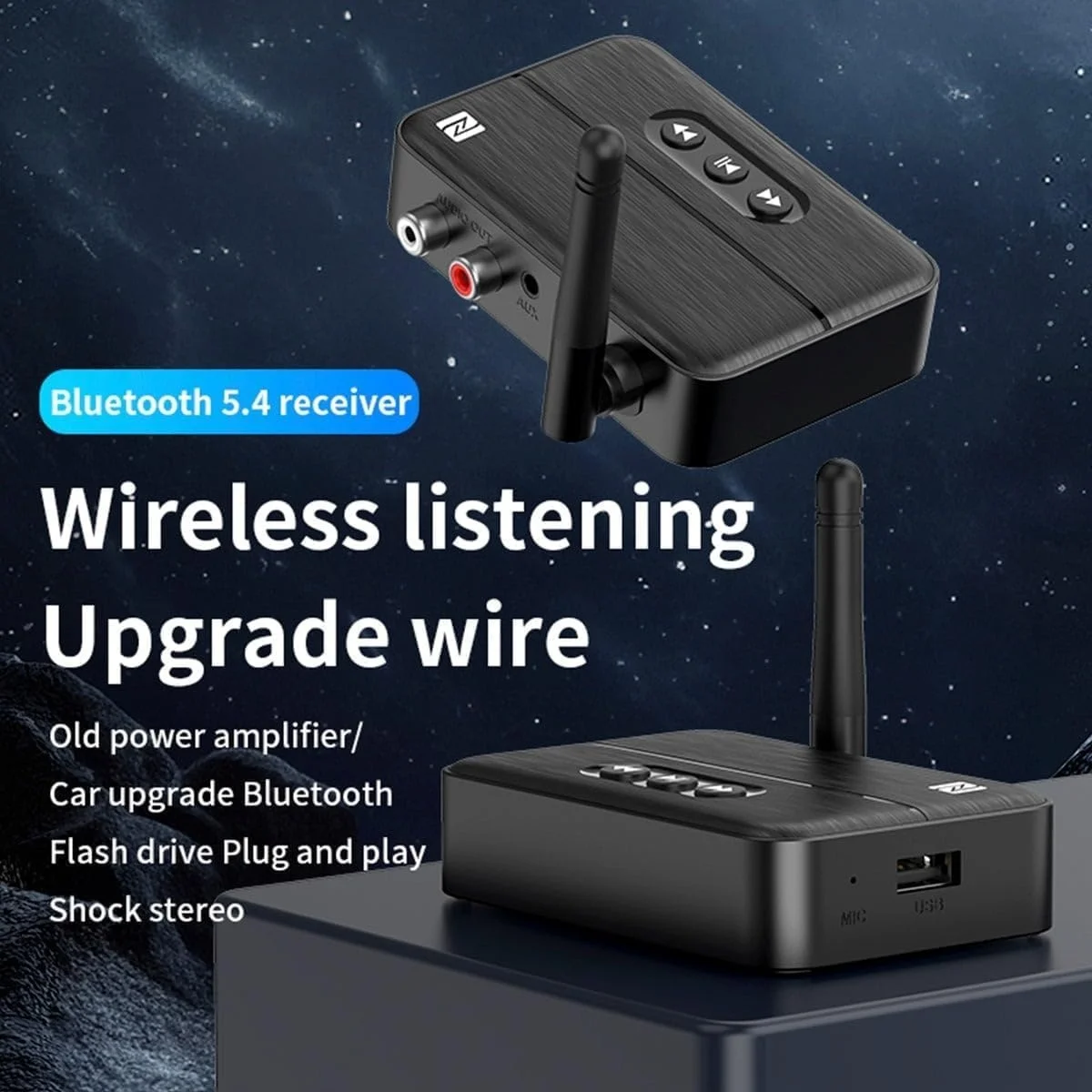 Lexroo Kuzey's Store Aux & Rca Bağlantı,nfc Bluetooth 5.4 Ses Alıcısı Type-c Güç Lexroo Kuzey's Store Aux & Rca Bağlantı,nfc Bluetooth 5.4 Ses Alıcısı Type-c Güç