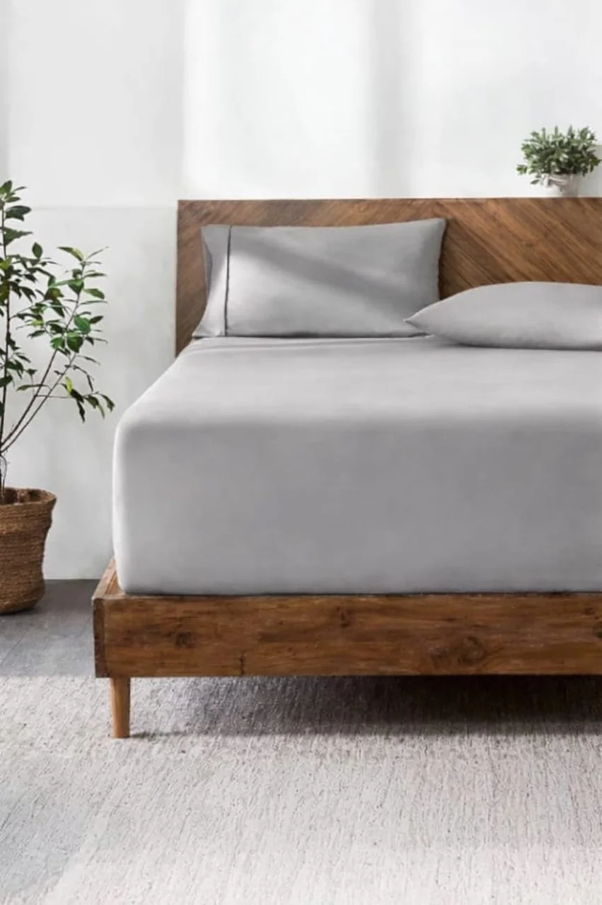 Lexroo Lastikli & Hipoalerjenik Çarşaf %100 Pamuk Penye Kumaş Gri 120x200, Luxcarsaf Lexroo Lastikli & Hipoalerjenik Çarşaf %100 Pamuk Penye Kumaş Gri 120x200, Luxcarsaf