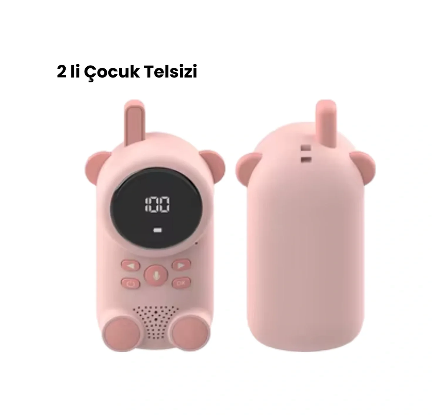 Lexroo Lcd Ekranlı Bebek M2 Telsizi Çok Renkli Lexroo Lcd Ekranlı Bebek M2 Telsizi Çok Renkli