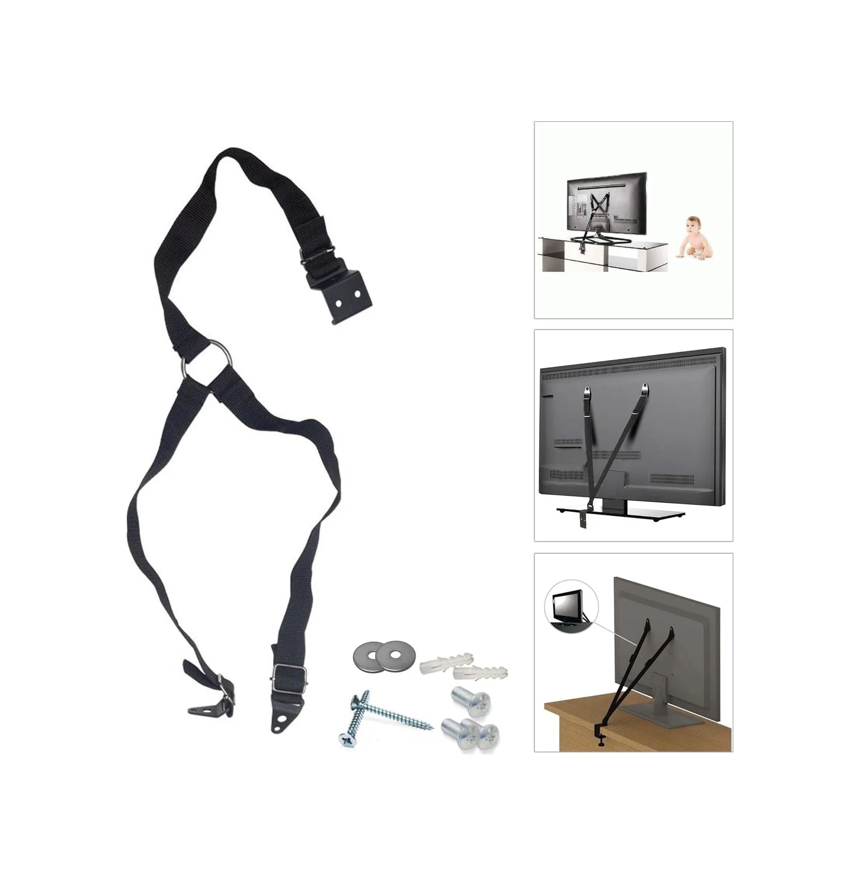 Lexroo Lcd Led Tv Güvenlik Kemeri 15-80 İnç Çok Renkli Lexroo Lcd Led Tv Güvenlik Kemeri 15-80 İnç Çok Renkli