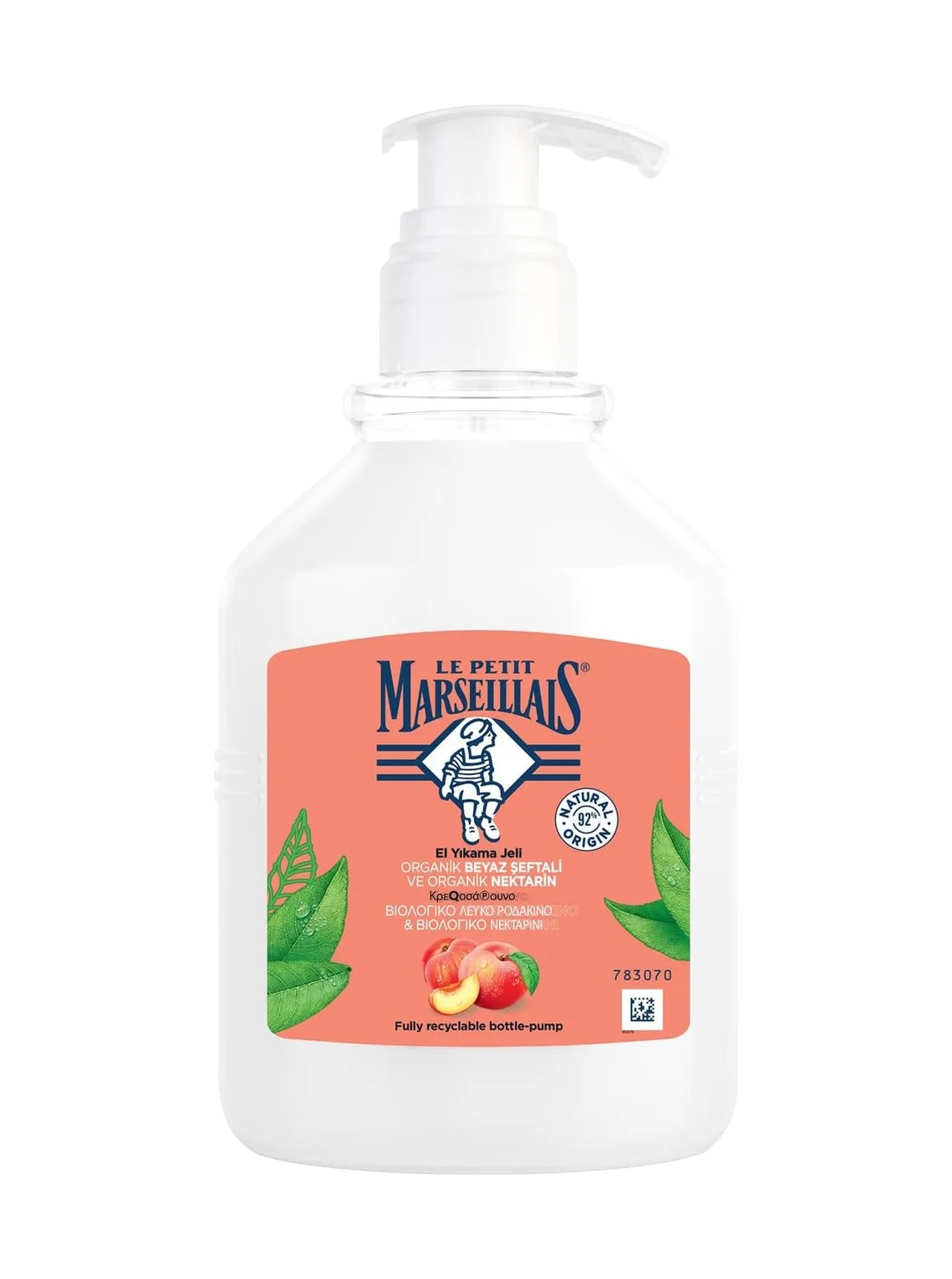 Lexroo Le Petit Marseillais Şeftali Sıvı Sabun 500 Ml Lexroo Le Petit Marseillais Şeftali Sıvı Sabun 500 Ml
