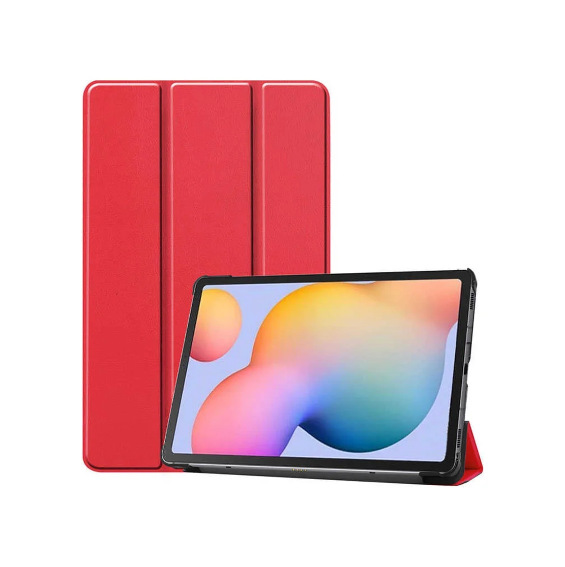 Lexroo Lenovo Tab M10 Tb-328f 3. Jenerasyon Smart Cover Standlı 1-1 Kılıf - Kırmızı Lexroo Lenovo Tab M10 Tb-328f 3. Jenerasyon Smart Cover Standlı 1-1 Kılıf - Kırmızı
