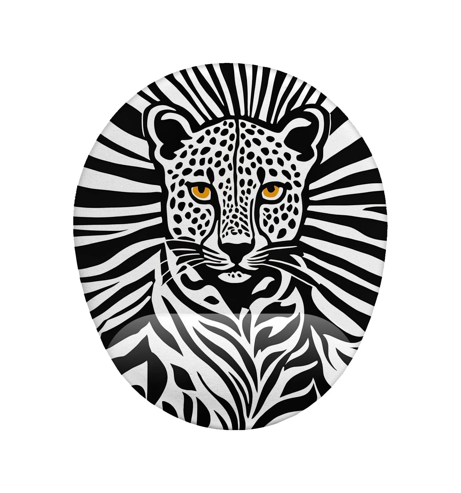 Lexroo Leopar Desenli Bilek Destekli Mouse Pad Standart Lexroo Leopar Desenli Bilek Destekli Mouse Pad Standart