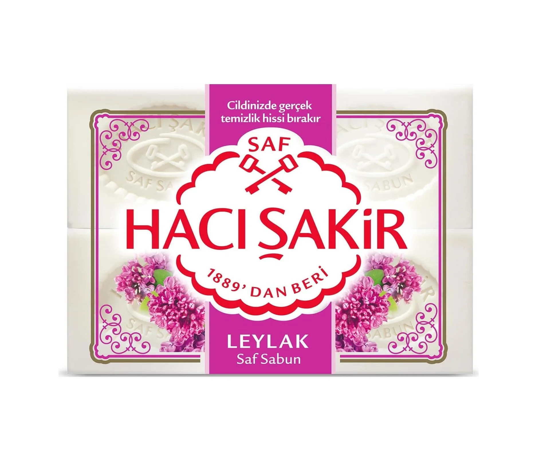 Lexroo Leylak Kalıp Sabun 4 Adet Beyaz sabun Lexroo Leylak Kalıp Sabun 4 Adet Beyaz sabun