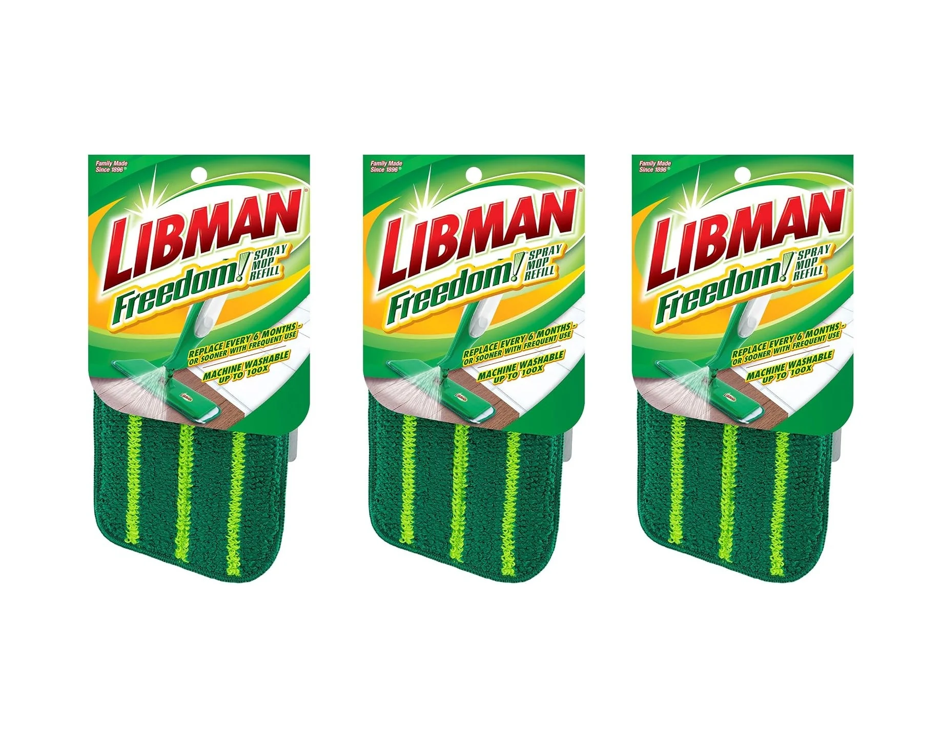 Lexroo Libman Özgürlük Sprey Paspas Yedekleri, Üç Dolum Lexroo Libman Özgürlük Sprey Paspas Yedekleri, Üç Dolum
