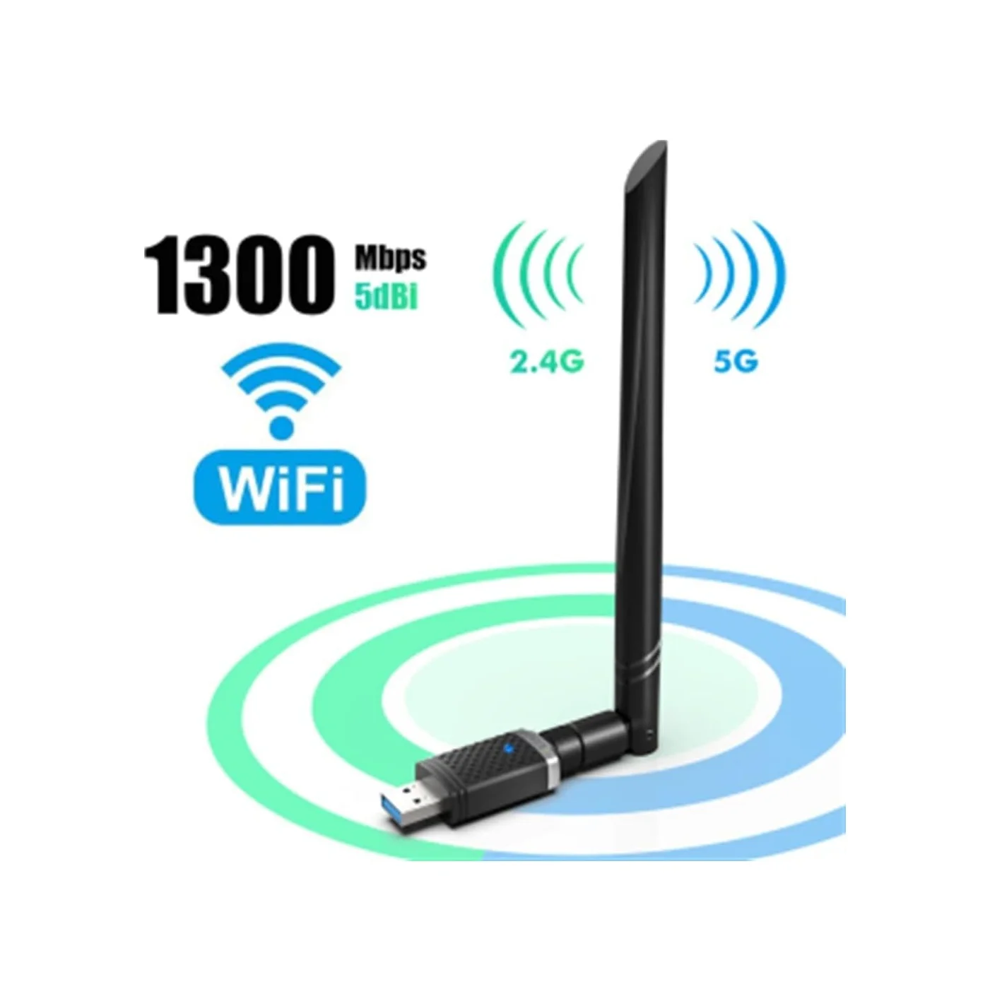 Lexroo Livx Usb Wifi Pro Sinyal Yakınlaştırıcı Güçlendirici Adaptör Kart 1300 Mbps Ep-ac1686 Lexroo Livx Usb Wifi Pro Sinyal Yakınlaştırıcı Güçlendirici Adaptör Kart 1300 Mbps Ep-ac1686