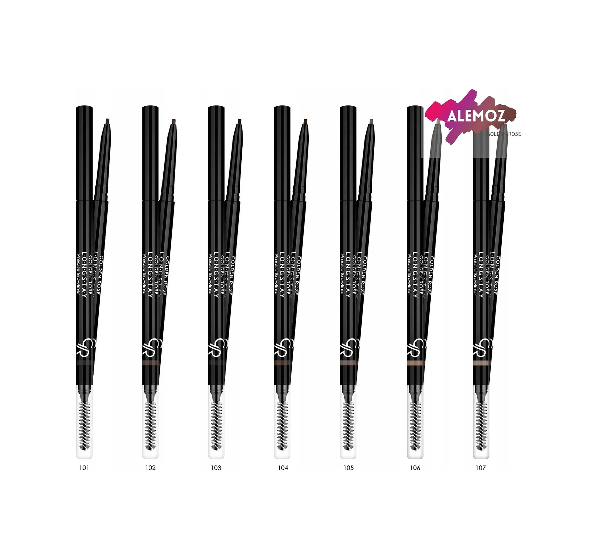 Lexroo Longstay Precise Browliner No: 102 - Asansörlü Suya Dayanıklı Kaş Kalemi Lexroo Longstay Precise Browliner No: 102 - Asansörlü Suya Dayanıklı Kaş Kalemi