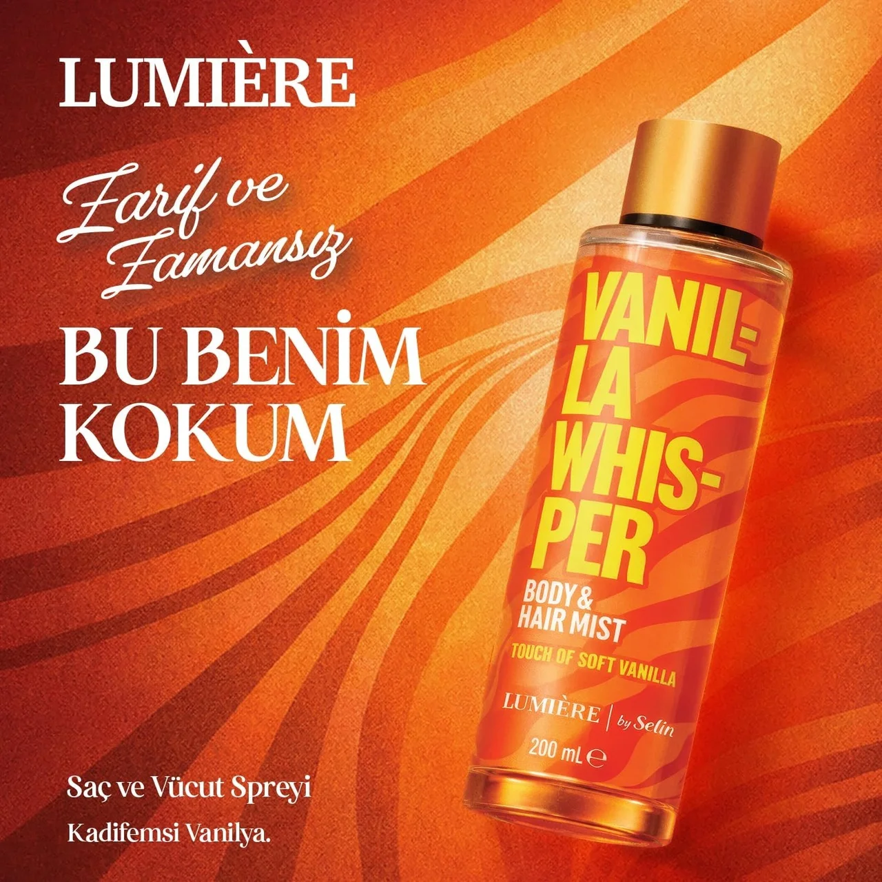 Lexroo Lumière Vanilla Whisper Vücut Spreyi 200ml Lexroo Lumière Vanilla Whisper Vücut Spreyi 200ml