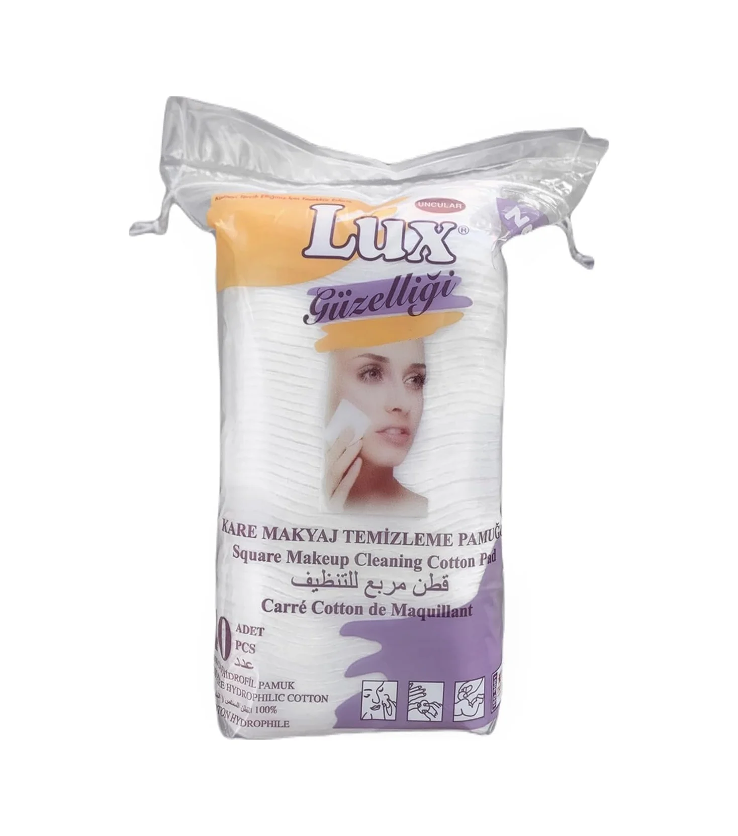 Lexroo Lux Disk Kare Makyajtemizleme Pamuğu 40'lı Lexroo Lux Disk Kare Makyajtemizleme Pamuğu 40'lı