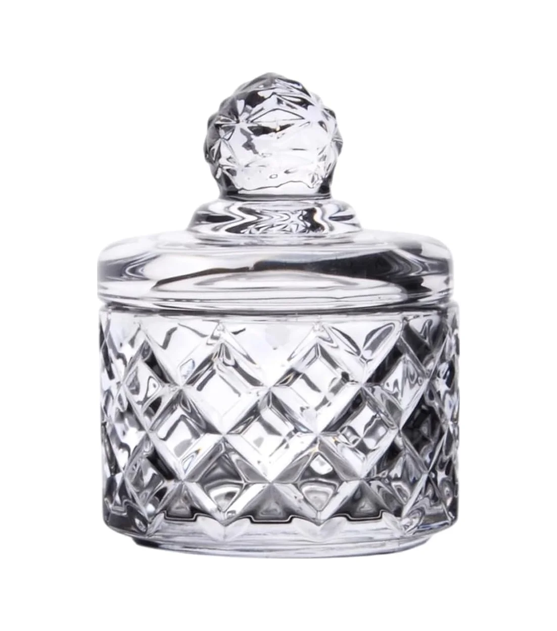 Lexroo Lüx Kristal Mini Cam Şekerlik & Cam Lokumluk, Kesme Cam Lüx Şekerlik 7.5cm 9.2cm - 06641 Çok Renkli Lexroo Lüx Kristal Mini Cam Şekerlik & Cam Lokumluk, Kesme Cam Lüx Şekerlik 7.5cm 9.2cm - 06641 Çok Renkli