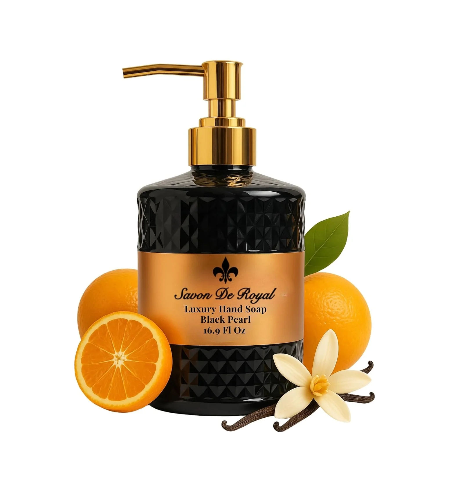 Lexroo Luxury Vegan Sıvı Sabun Black Pearl 500 Ml, Portakal, Vanilya Lexroo Luxury Vegan Sıvı Sabun Black Pearl 500 Ml, Portakal, Vanilya