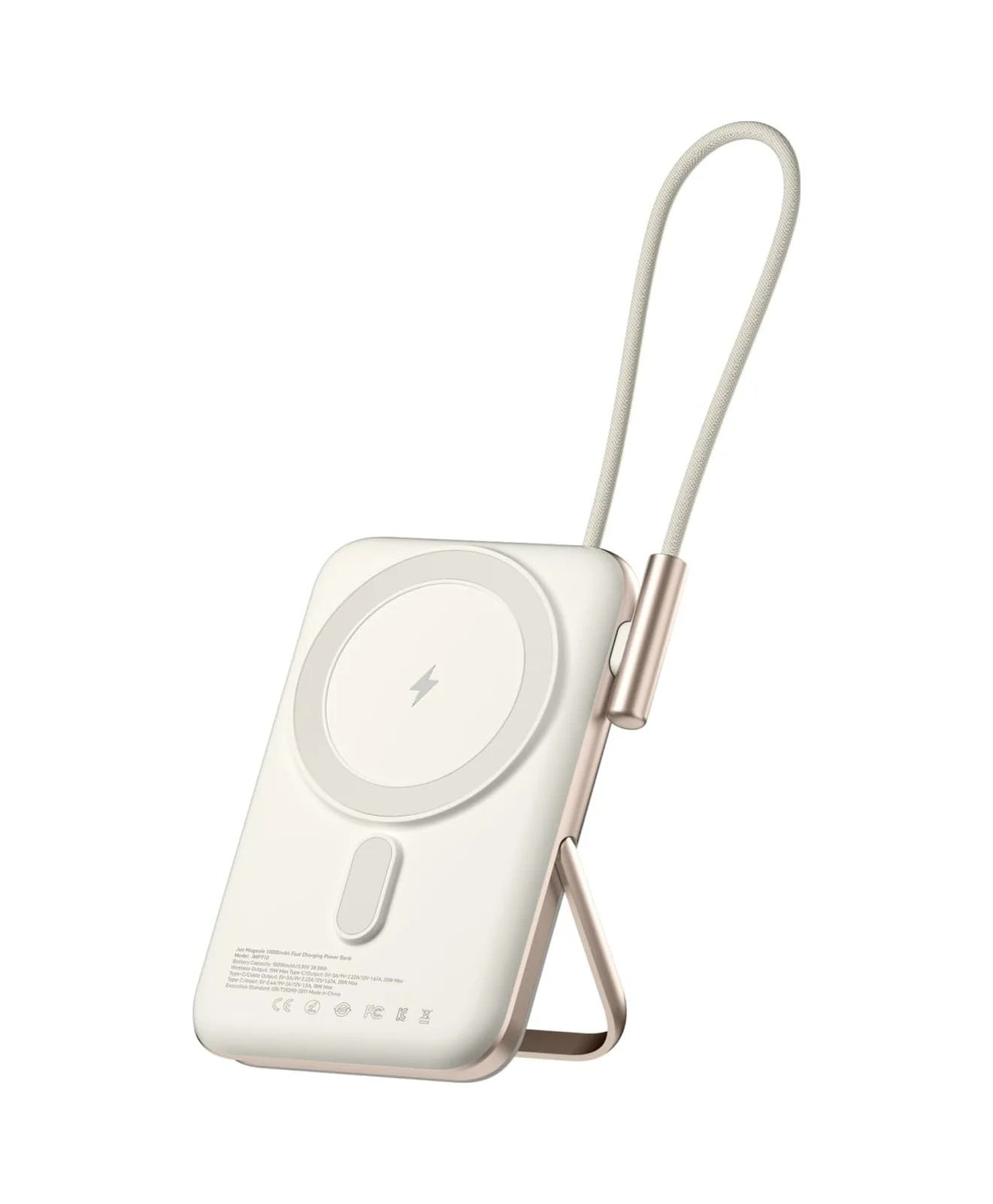 Lexroo Magsafe Powerbank 10000mah Standlı 20w Dahili Type-c Kablolu Taşınabilir Hızlı Şarj Cihazı Çok Renkli Lexroo Magsafe Powerbank 10000mah Standlı 20w Dahili Type-c Kablolu Taşınabilir Hızlı Şarj Cihazı Çok Renkli
