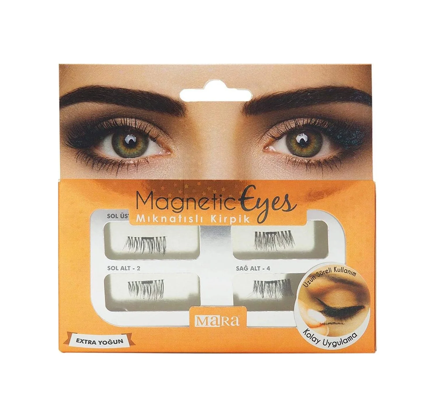 Lexroo Mara Kozmetik Magnetic Eyes Mıknatıslı Kirpik Extra Yoğun, Siyah Lexroo Mara Kozmetik Magnetic Eyes Mıknatıslı Kirpik Extra Yoğun, Siyah