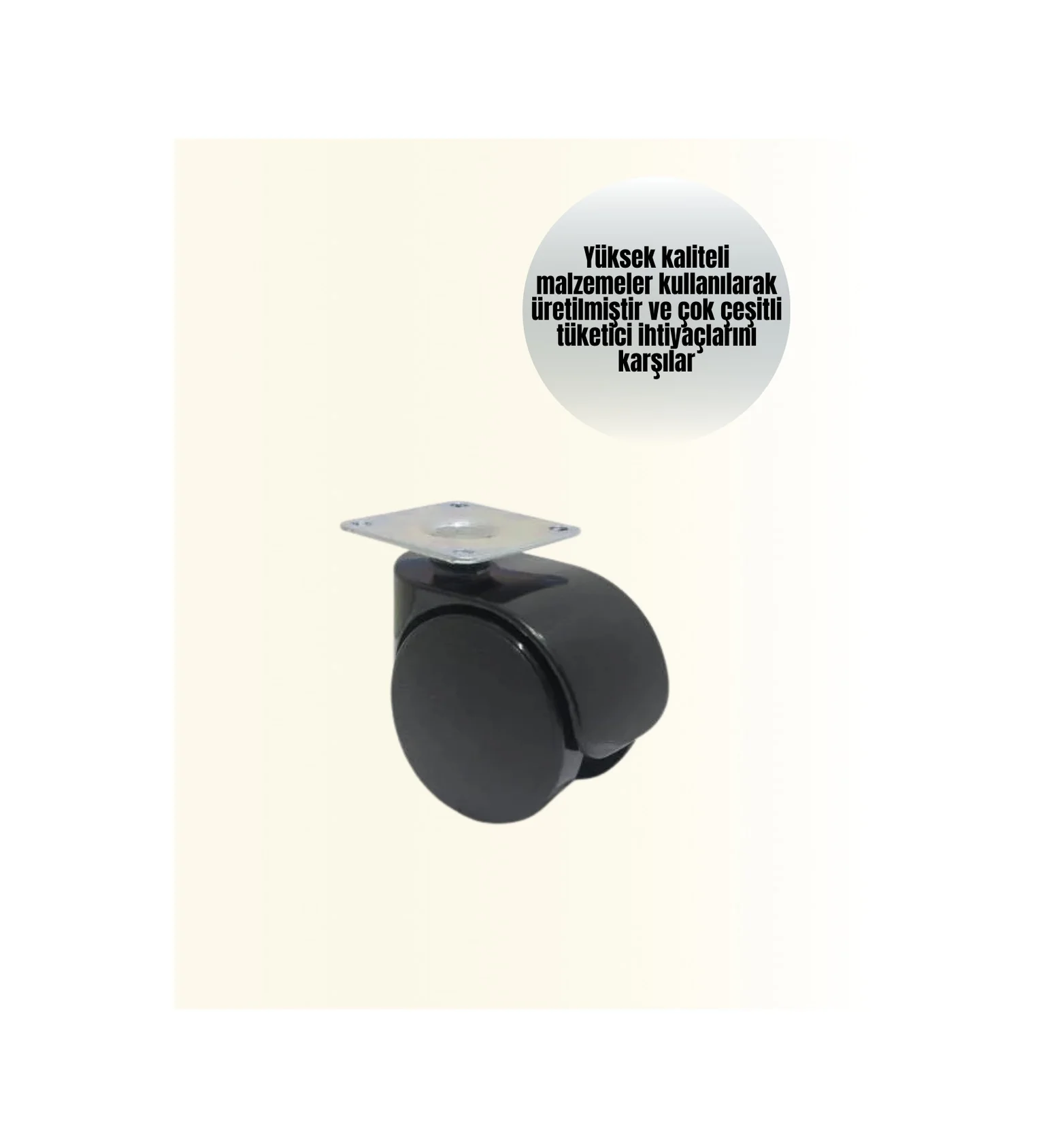 Lexroo Masa Ve Koltuk İçin Kilitsiz Tekerlek Seti 6 Cm 6.5cm Lexroo Masa Ve Koltuk İçin Kilitsiz Tekerlek Seti 6 Cm 6.5cm