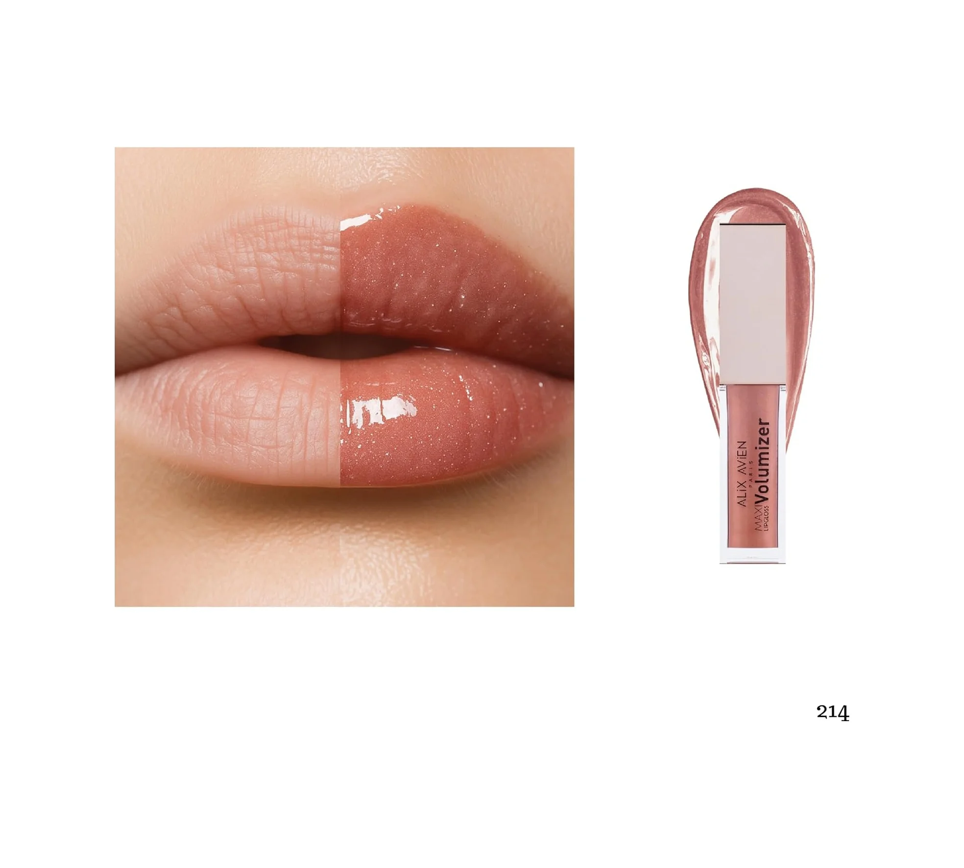 Lexroo Maxivolumizer Lipgloss 214 - Dance Of Pearls - Dolgunlaştırıcı Etki Lexroo Maxivolumizer Lipgloss 214 - Dance Of Pearls - Dolgunlaştırıcı Etki