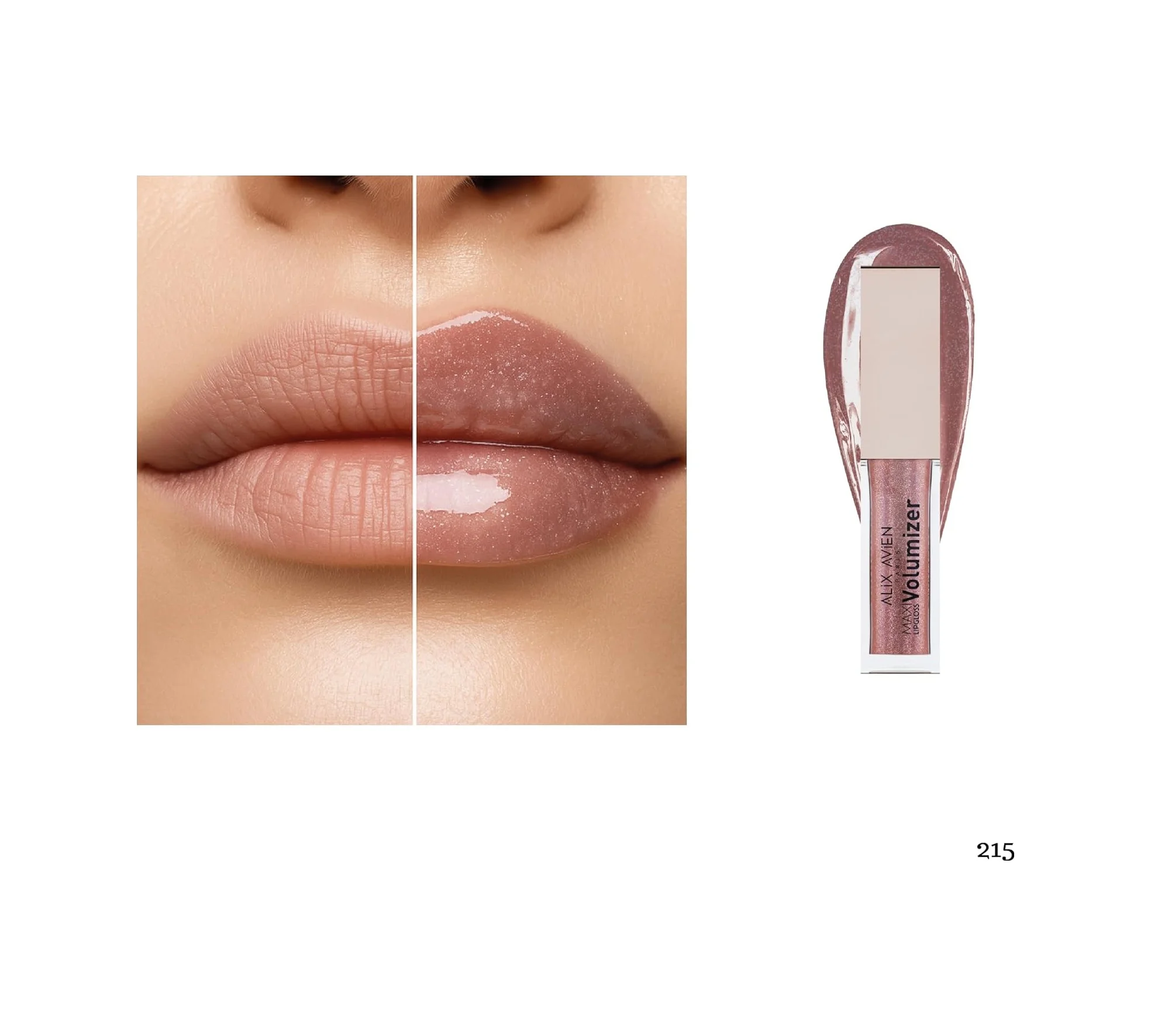 Lexroo Maxivolumizer Lipgloss 215 - Shimmering Mauve - Dolgunlaştırıcı Etki Lexroo Maxivolumizer Lipgloss 215 - Shimmering Mauve - Dolgunlaştırıcı Etki