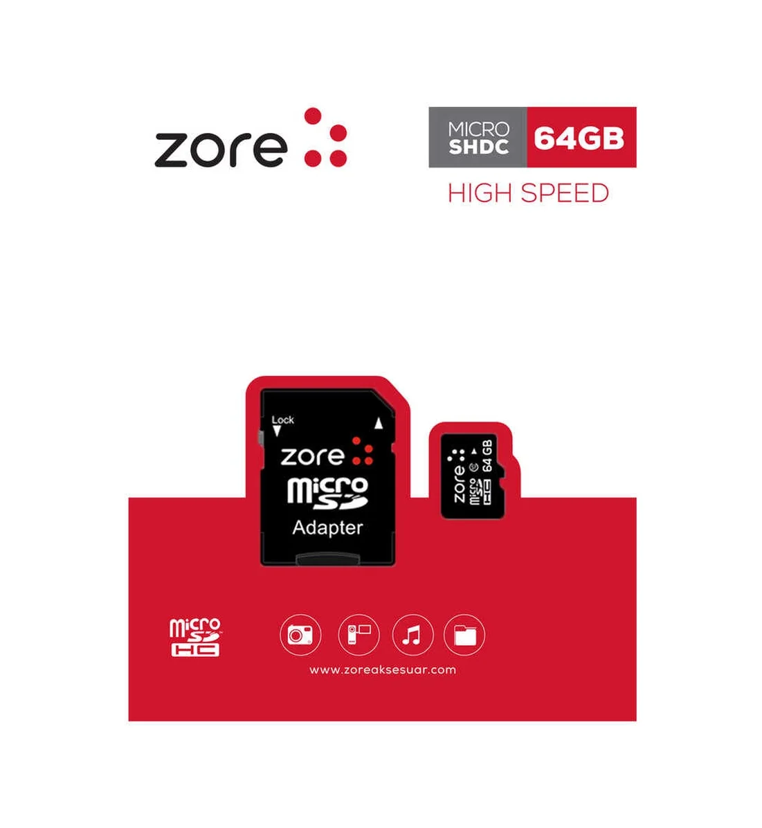 Lexroo Micro Sd Hafıza Kartı 64gb Lexroo Micro Sd Hafıza Kartı 64gb
