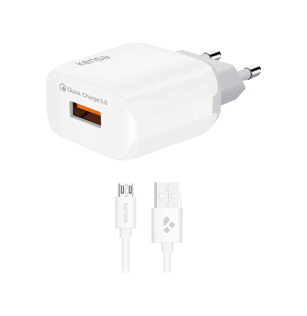 Lexroo Micro Usb Girişli Hızlı Şarj Aleti - Hızlı Veri Aktarımı - 1 M Uzunlukta Kablo Lexroo Micro Usb Girişli Hızlı Şarj Aleti - Hızlı Veri Aktarımı - 1 M Uzunlukta Kablo