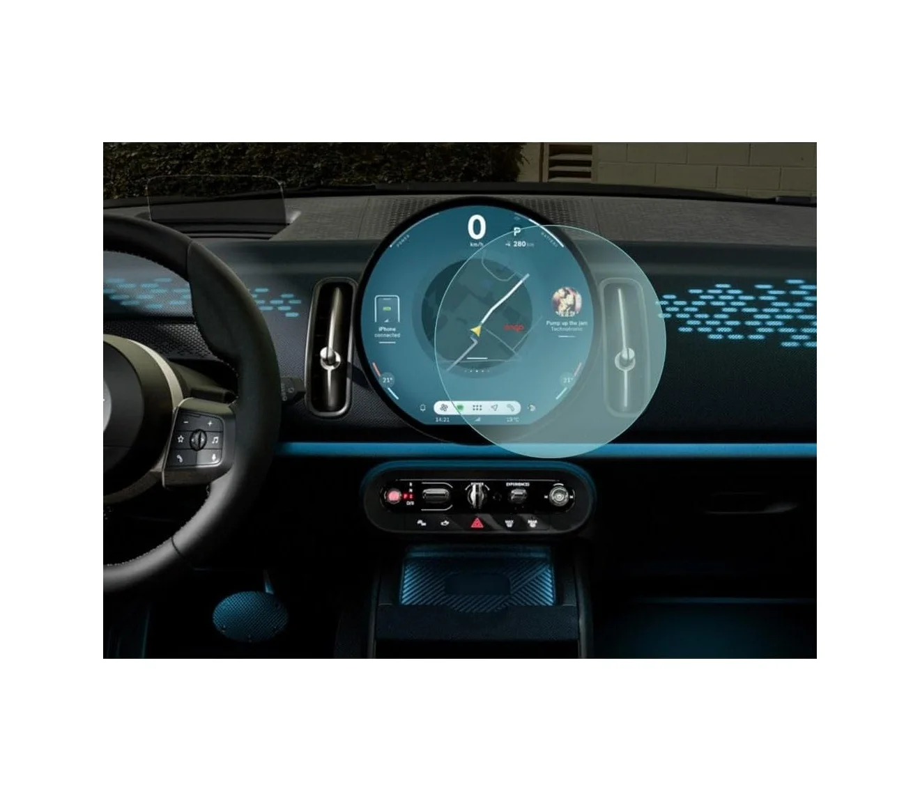 Lexroo Mini Countryman 8.8 İnç İle Uyumlu Ekran Koruyucu Multimedya & Gösterge Standart Lexroo Mini Countryman 8.8 İnç İle Uyumlu Ekran Koruyucu Multimedya & Gösterge Standart
